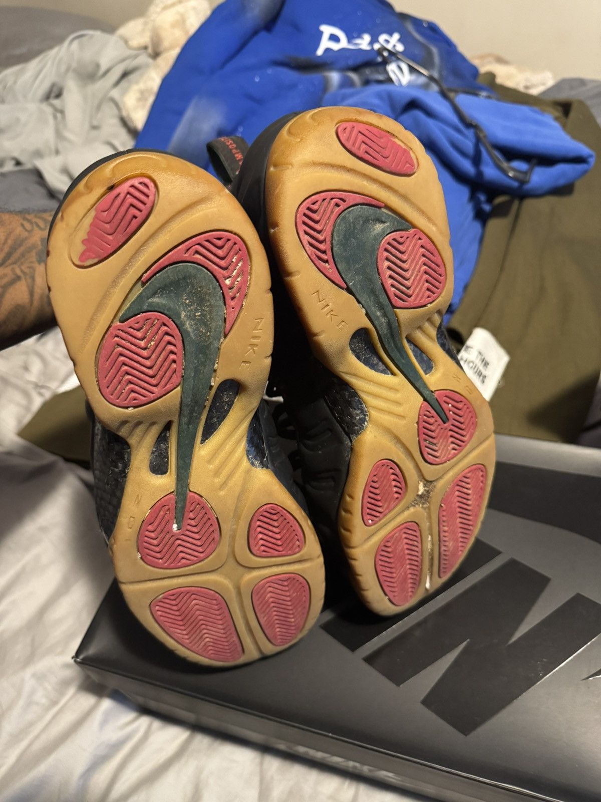 Nike Foamposite Pro Gucci Black Size US 10 / EU 43 - 7 Thumbnail