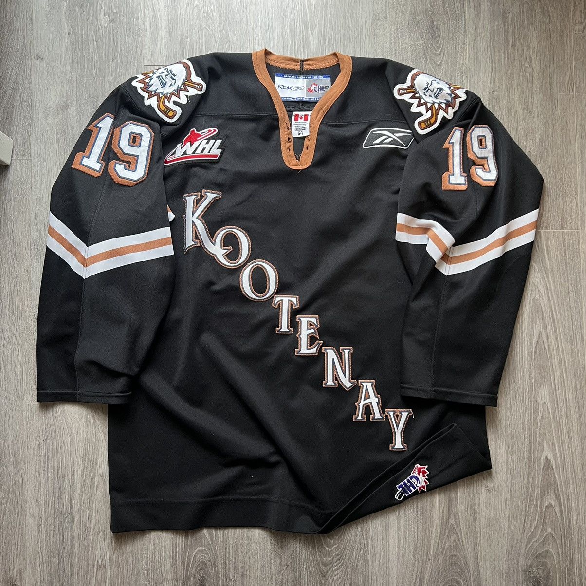 Vintage Reebok Kootenay Ice Hockey Jersey GAME WORN Size US XL / EU 56 / 4 - 2 Thumbnail
