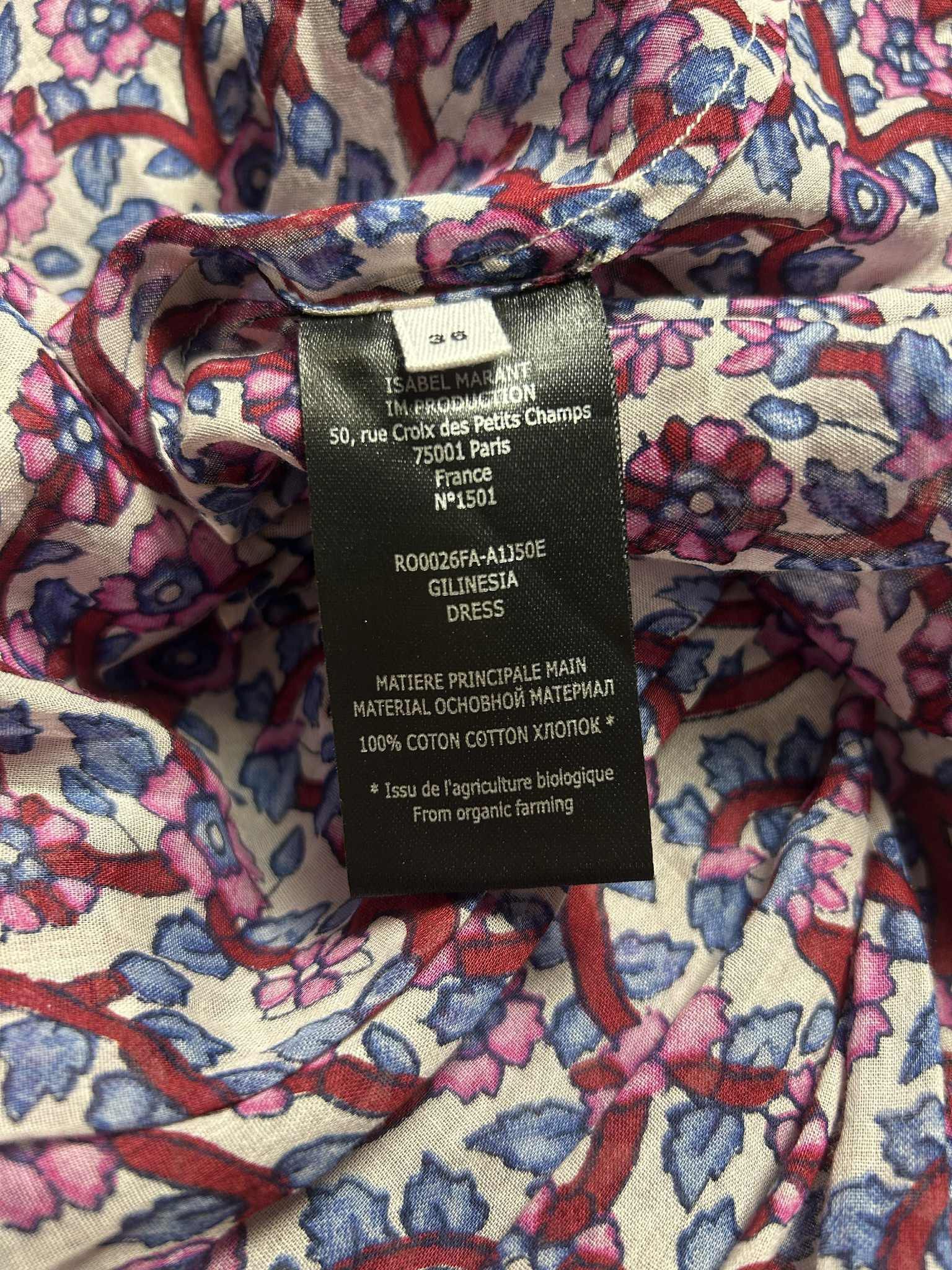 Isabel Marant Etoile Isabel Marant Etoile Gilinesia Print-Embellished Dress EU 36 Size XS / US 0-2 / IT 36-38 - 9 Thumbnail