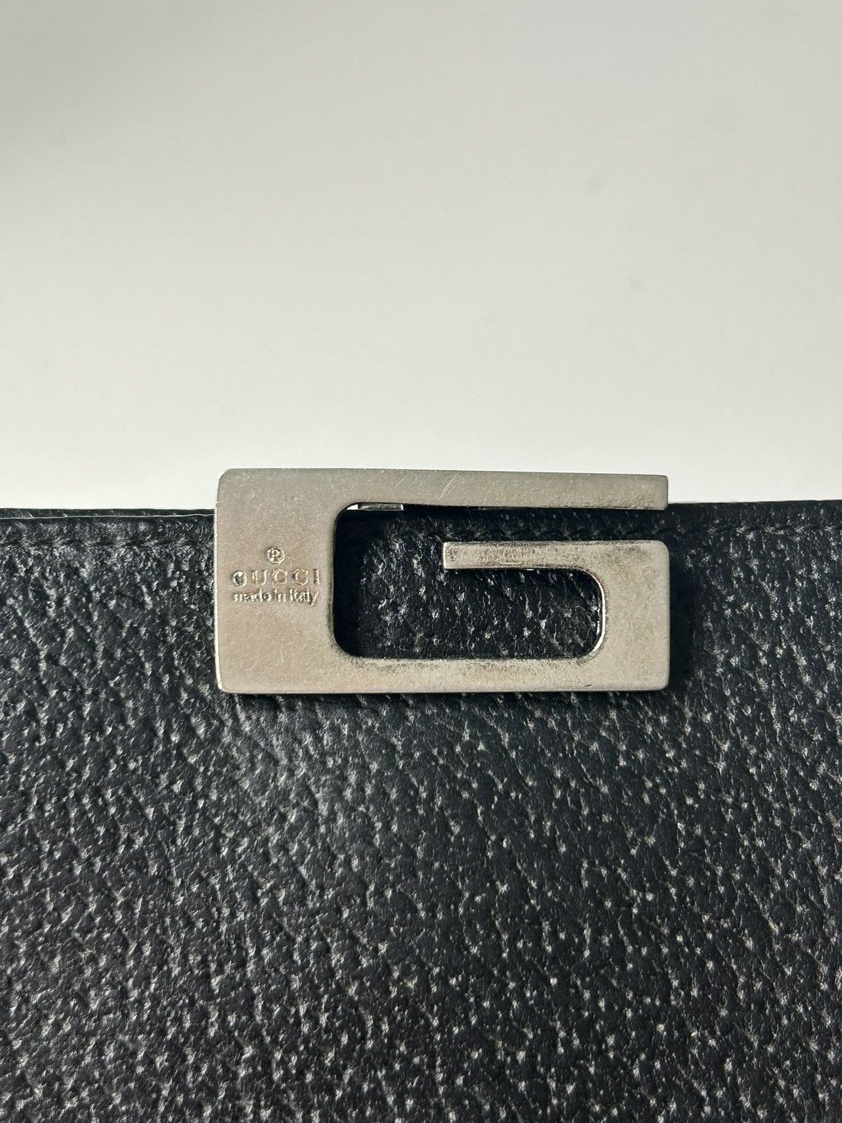 Gucci Gucci G Clasp Black Leather Continental Long Wallet Size ONE SIZE - 2 Thumbnail
