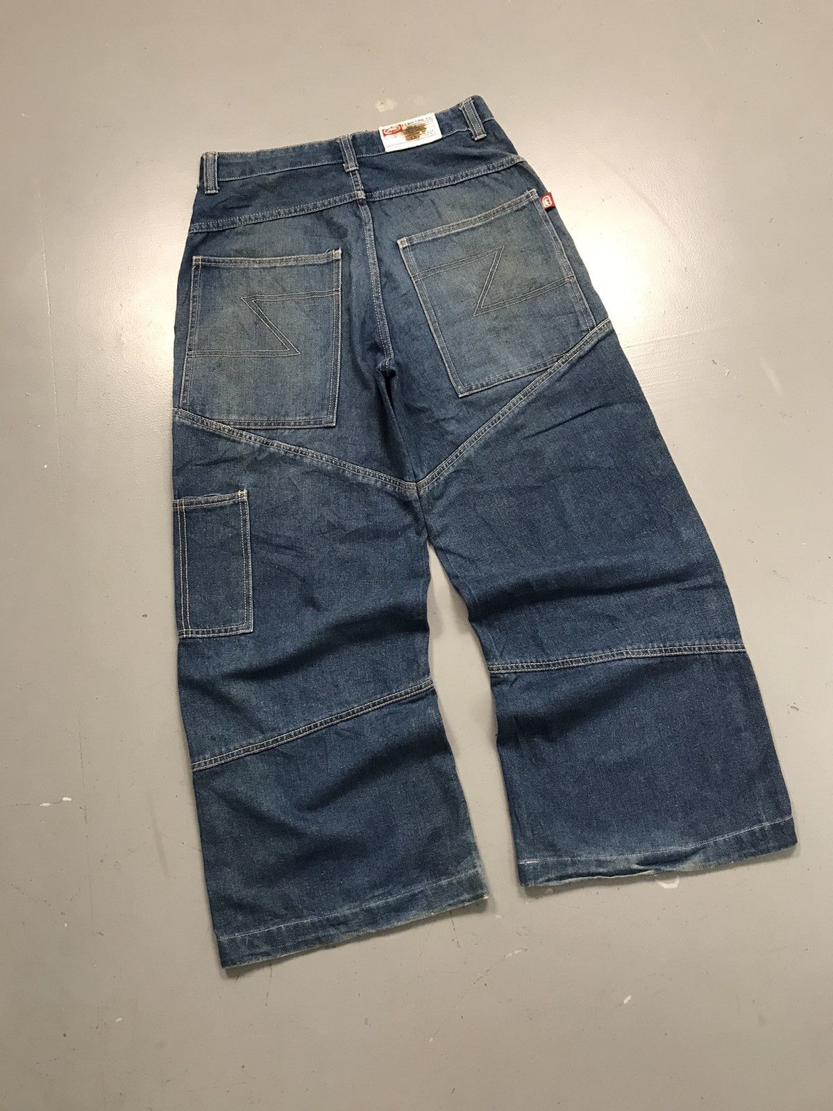 Ecko Unltd. × Vintage Vintage Ecko UNLTD SpellOut embroidered denim Size US 31 - 8 Thumbnail