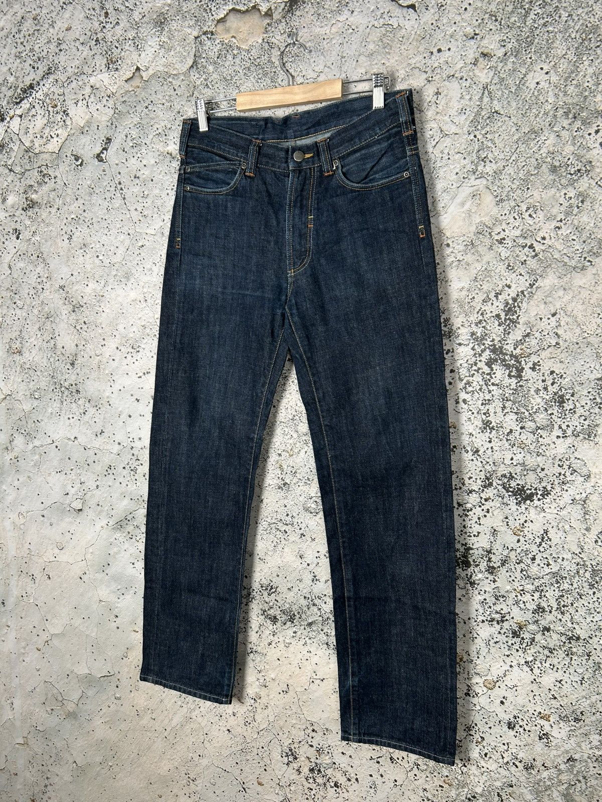 Japanese Brand Maharishi Denim Navy Raw Streetwear Vintage Japanese Grunge Size US 30 / EU 46 - 3 Thumbnail