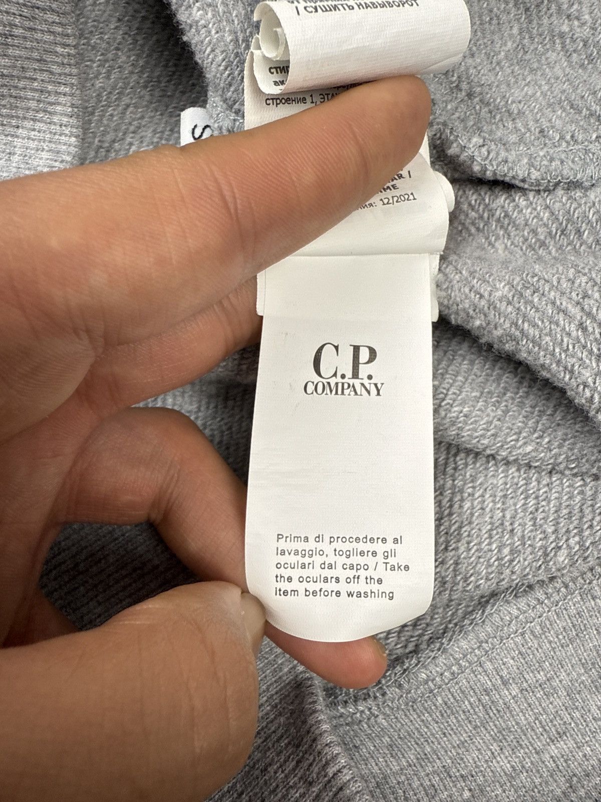 C.P. Company C.P. Company veste google jacket grey size S Size US S / EU 44-46 / 1 - 12 Thumbnail