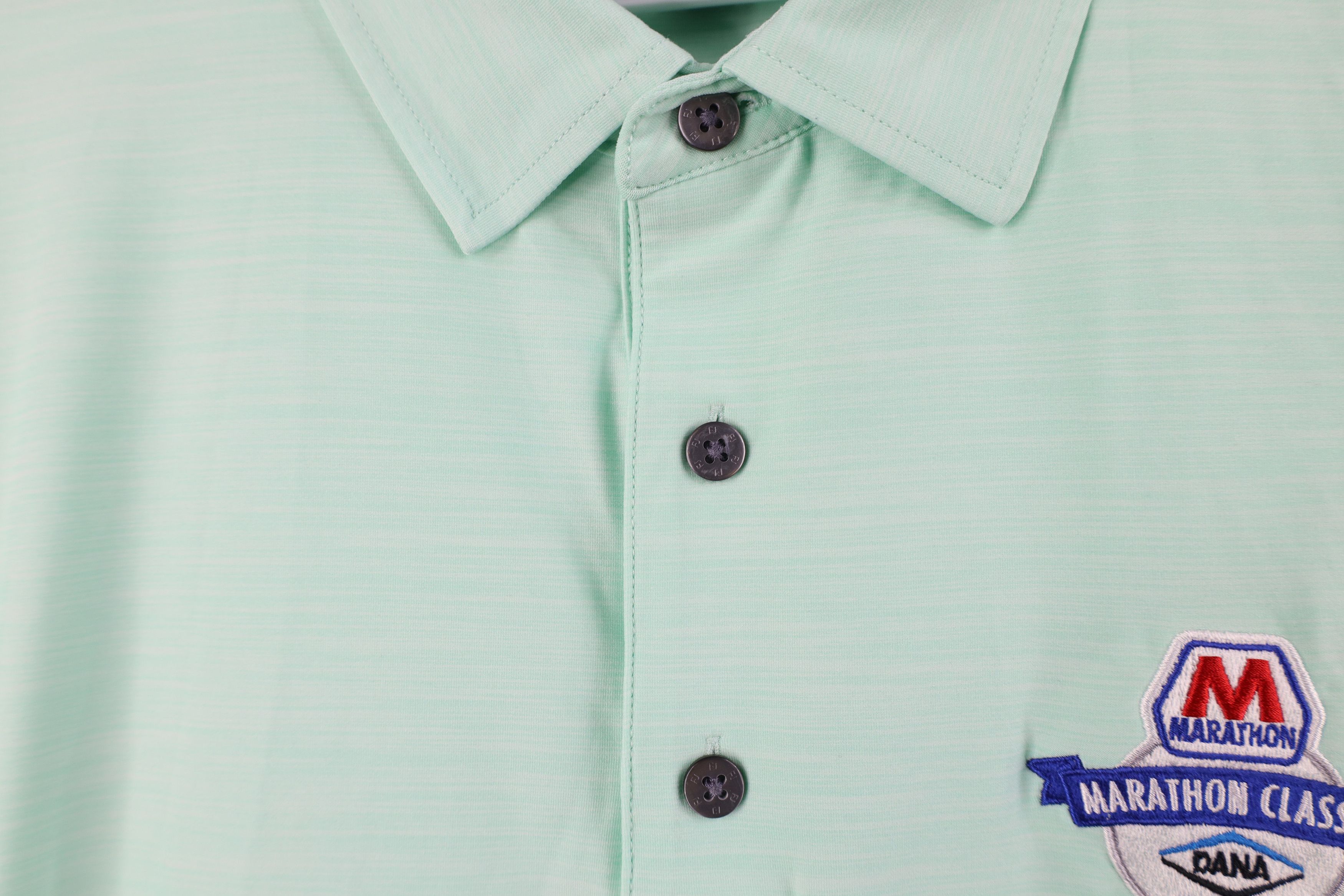 Footjoy FootJoy Logo Marathon Classic Golf Collared Polo Shirt Green Size US XL / EU 56 / 4 - 6 Thumbnail