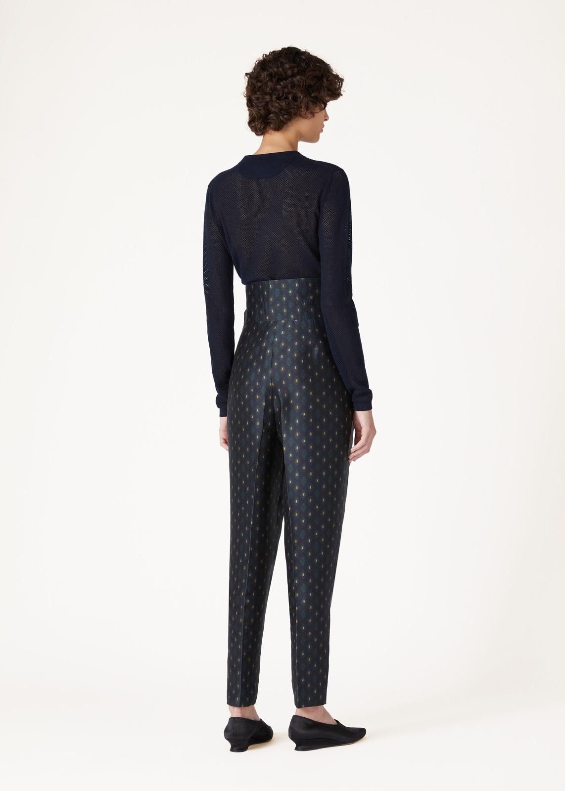 Loro Piana o1srvl11e0425 FAO0407 Torrey Trouser in Multicolor Size 26" / US 2 / IT 38 - 3 Thumbnail