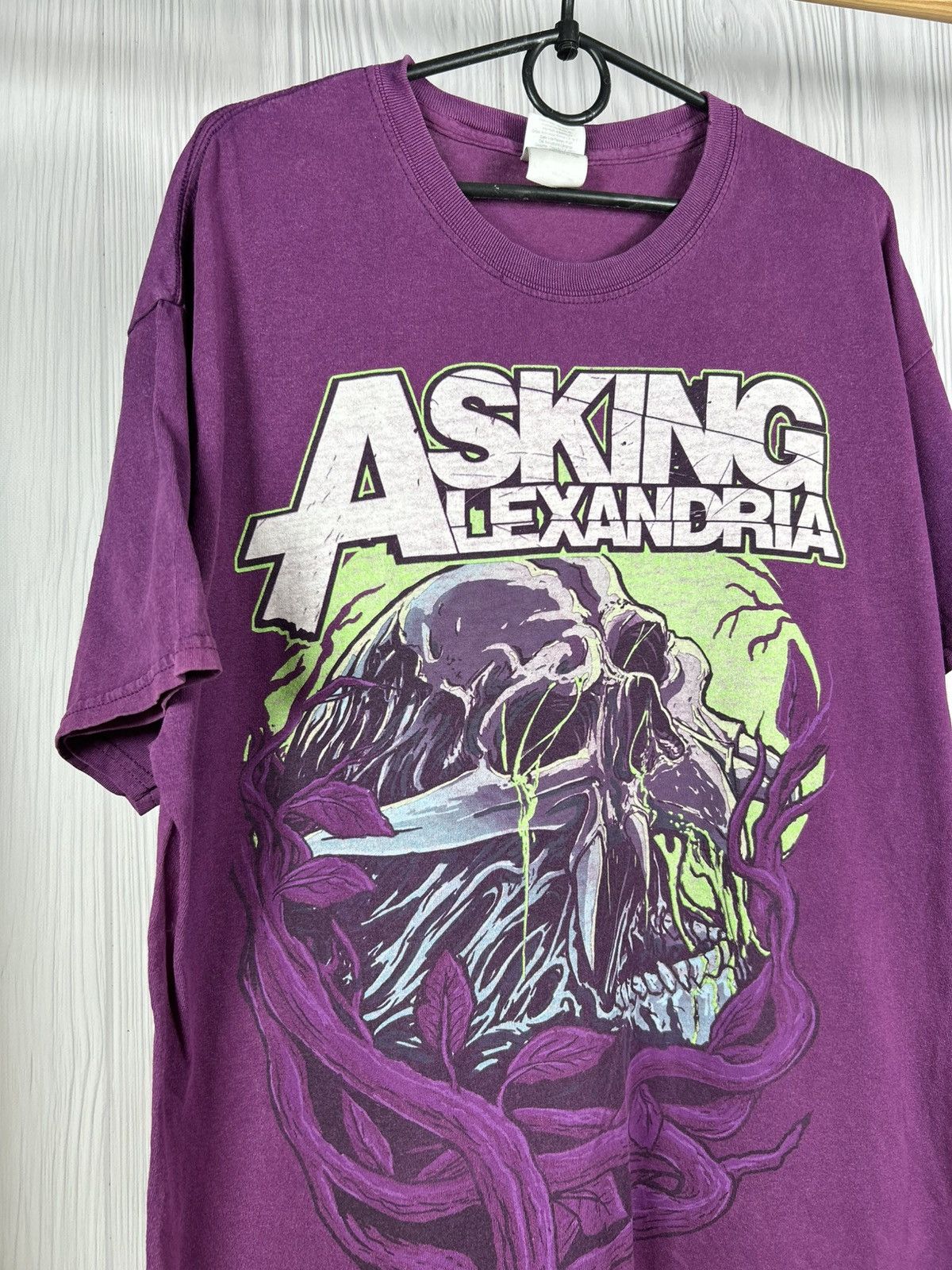 Band Tees Vintage Big Logo Asking Alexandria Rock Band T-Shirt Size L Size US L / EU 52-54 / 3 - 2 Thumbnail