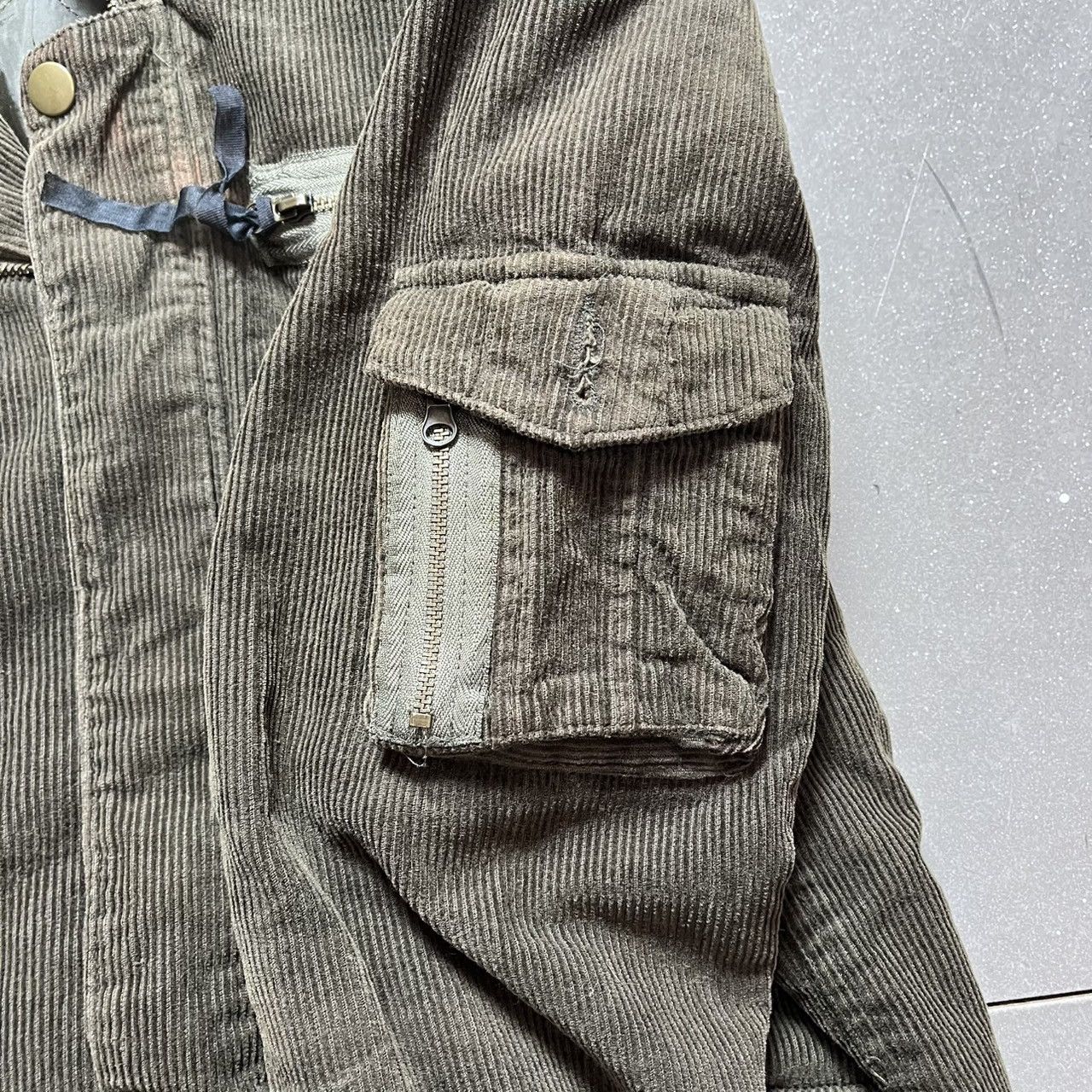 Japanese Brand Japanese Brand Corduroy Cargo Jacket Size US M / EU 48-50 / 2 - 7 Thumbnail