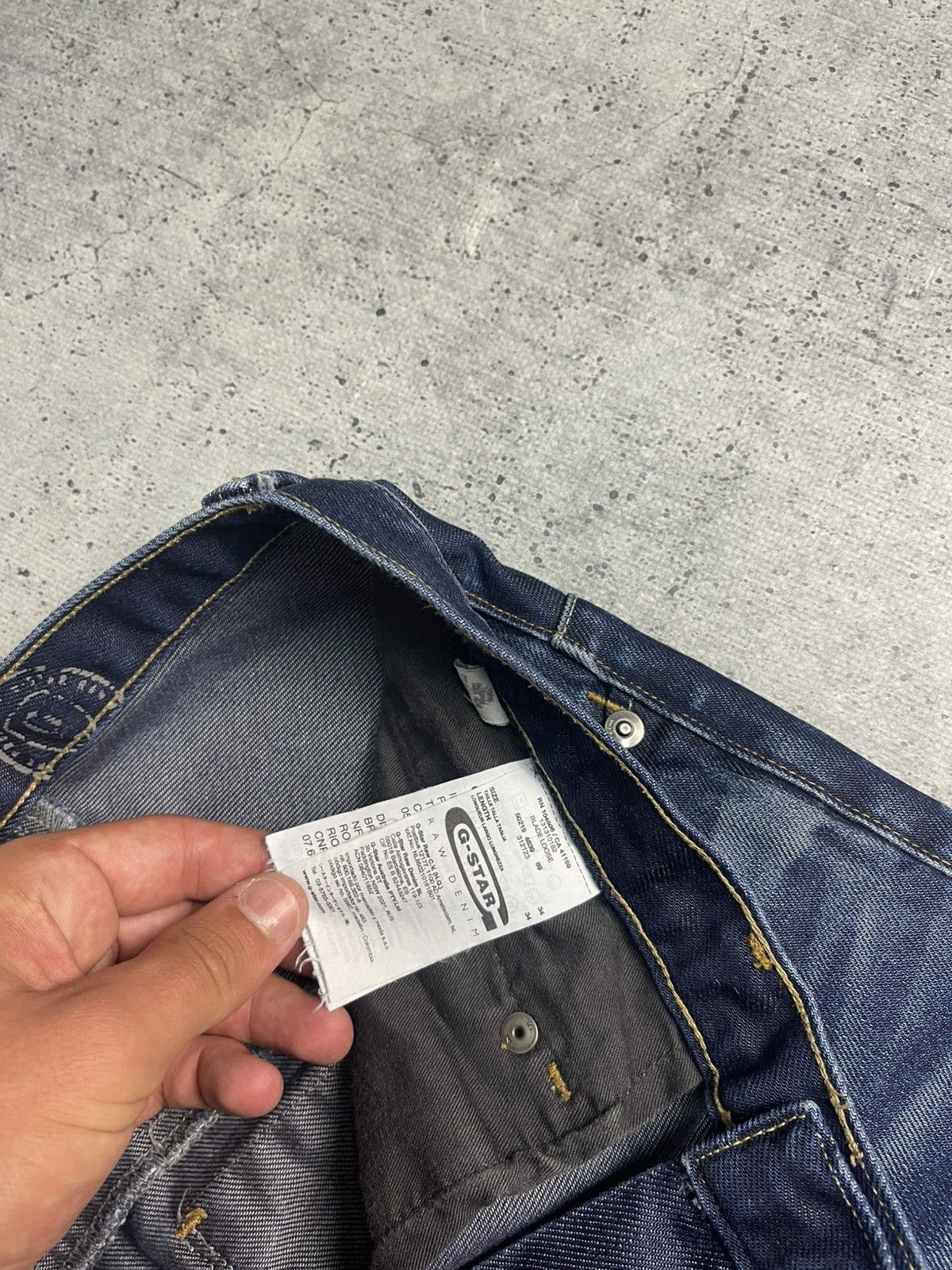 Japanese Brand crazy bondage g star raw vintage jeans if six was nine y2k Size US 34 / EU 50 - 10 Thumbnail