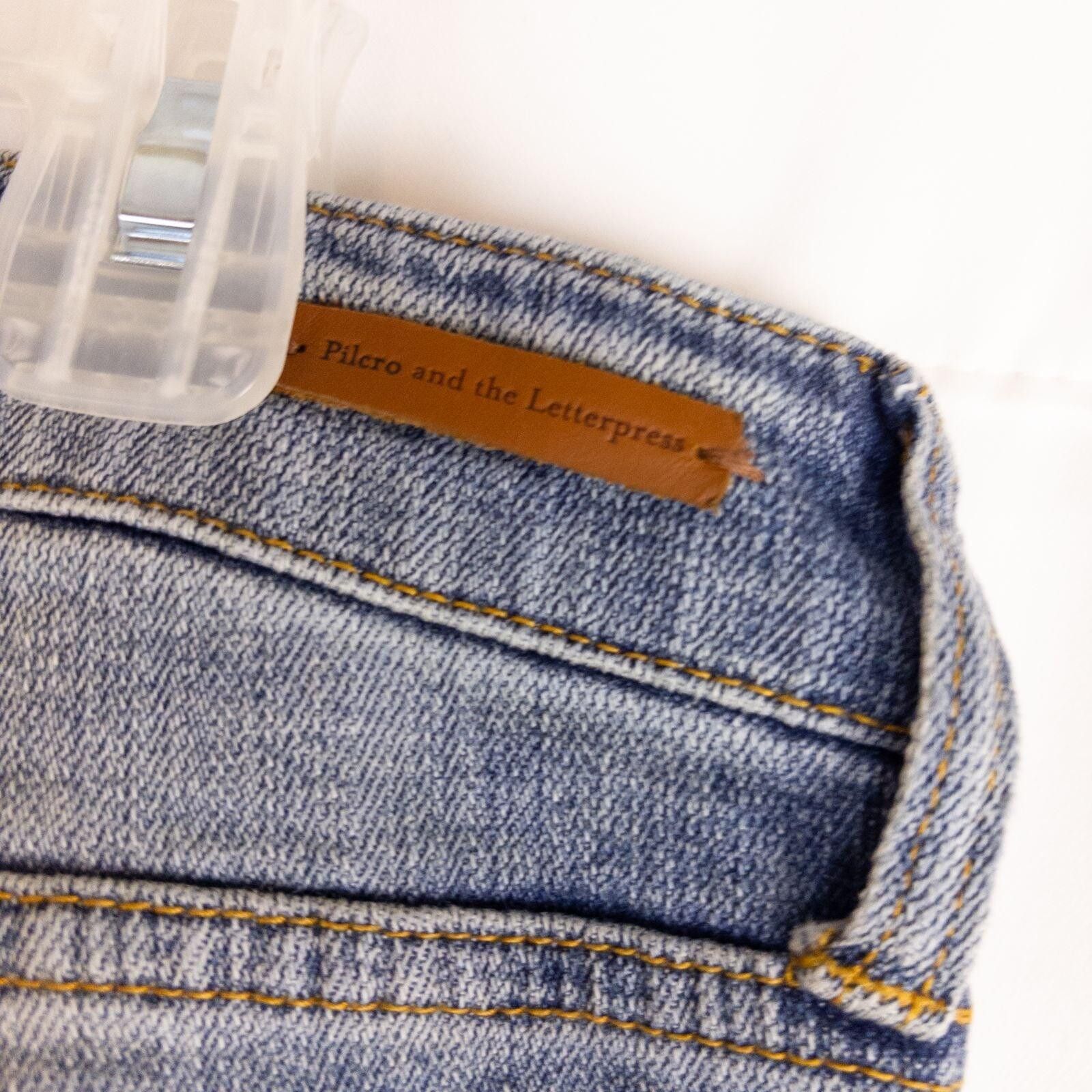 Other Anthropologie Pilcro & Letterpress Hyphen Blue Jean Women 30 Size 30" / US 8 / IT 44 - 9 Thumbnail
