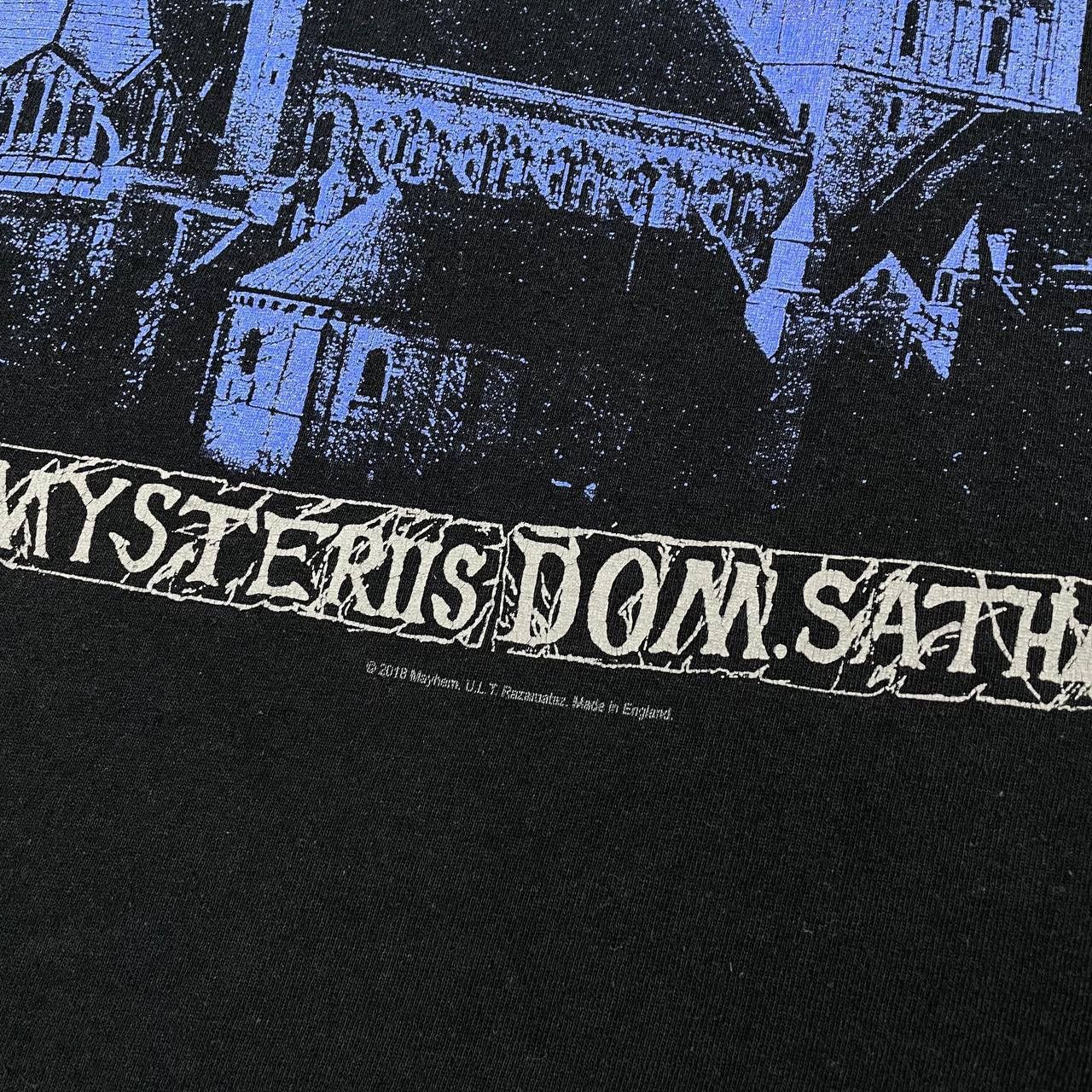Band Tees 2018 Mayhem "De Mysteriis Dom Sathanas" Album Promo T Shirt Size US M / EU 48-50 / 2 - 4 Thumbnail