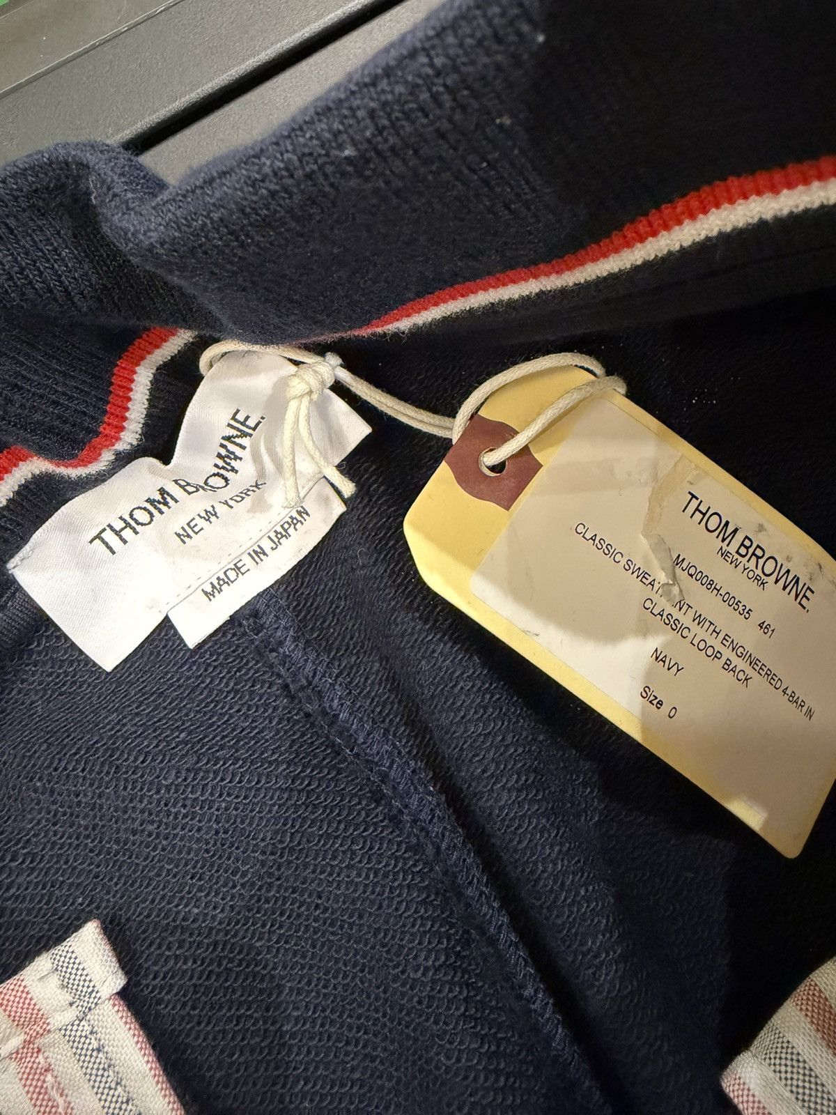 Thom Browne Thom Browne 4 Bar Sweatpants / Navy Size US 28 / EU 44 - 3 Thumbnail