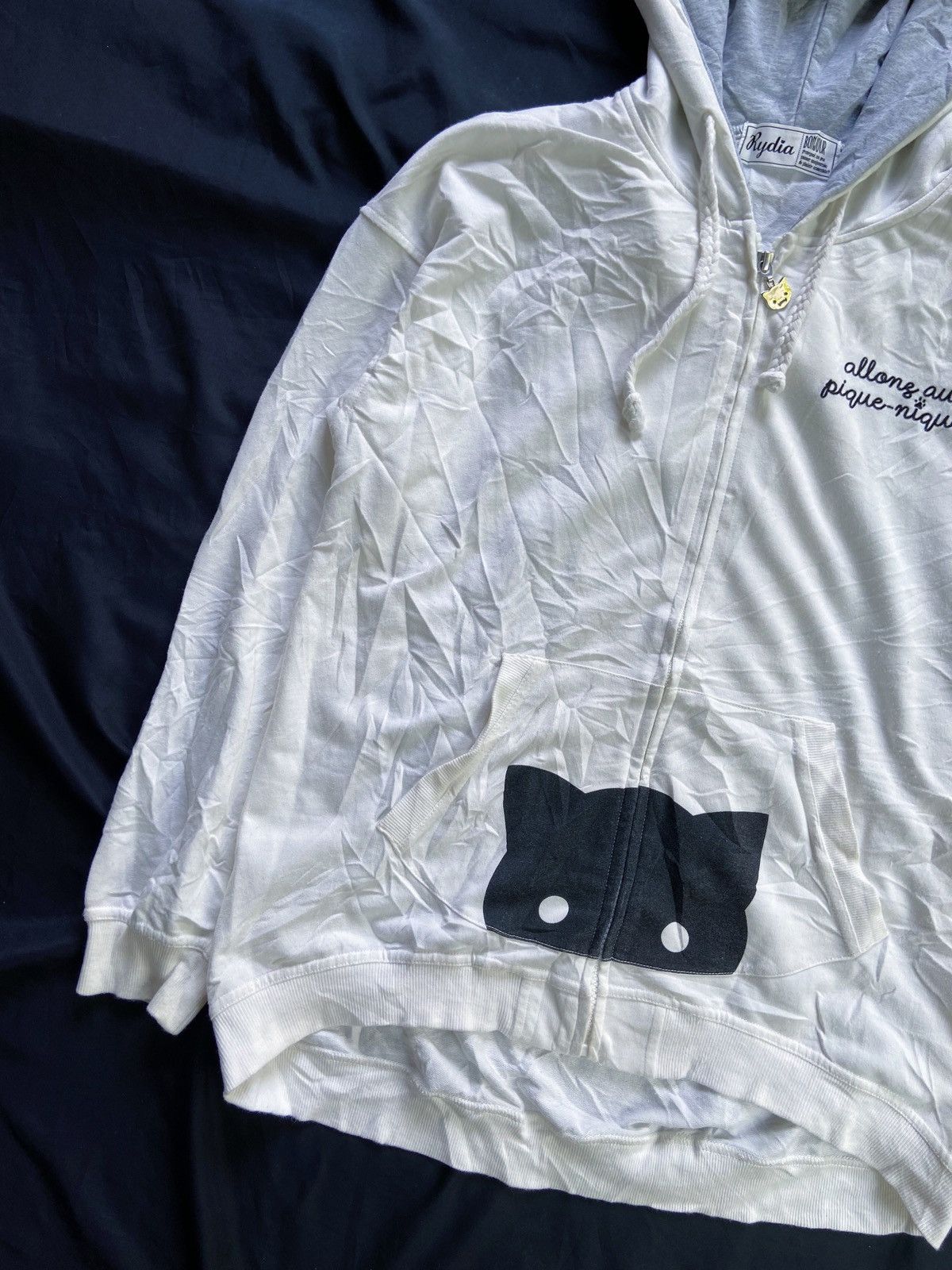 20471120 RYDIA BONJOUR ZIP HOODIE Size US M / EU 48-50 / 2 - 4 Thumbnail
