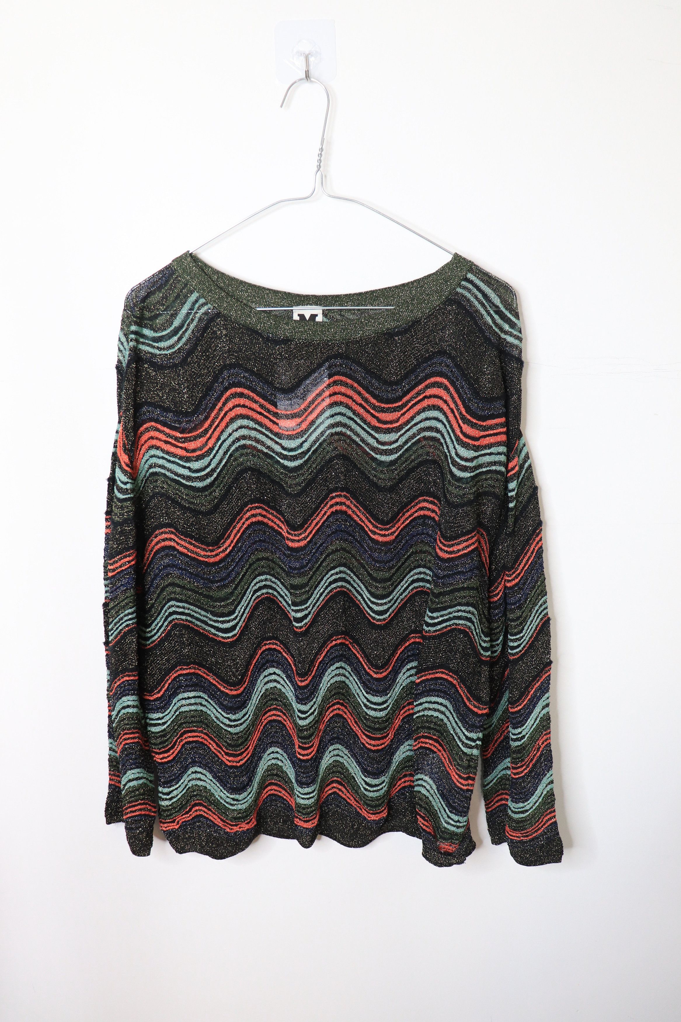 Missoni Multicolour sheer lurex wave top - S Size S / US 4 / IT 40 - 1 Thumbnail