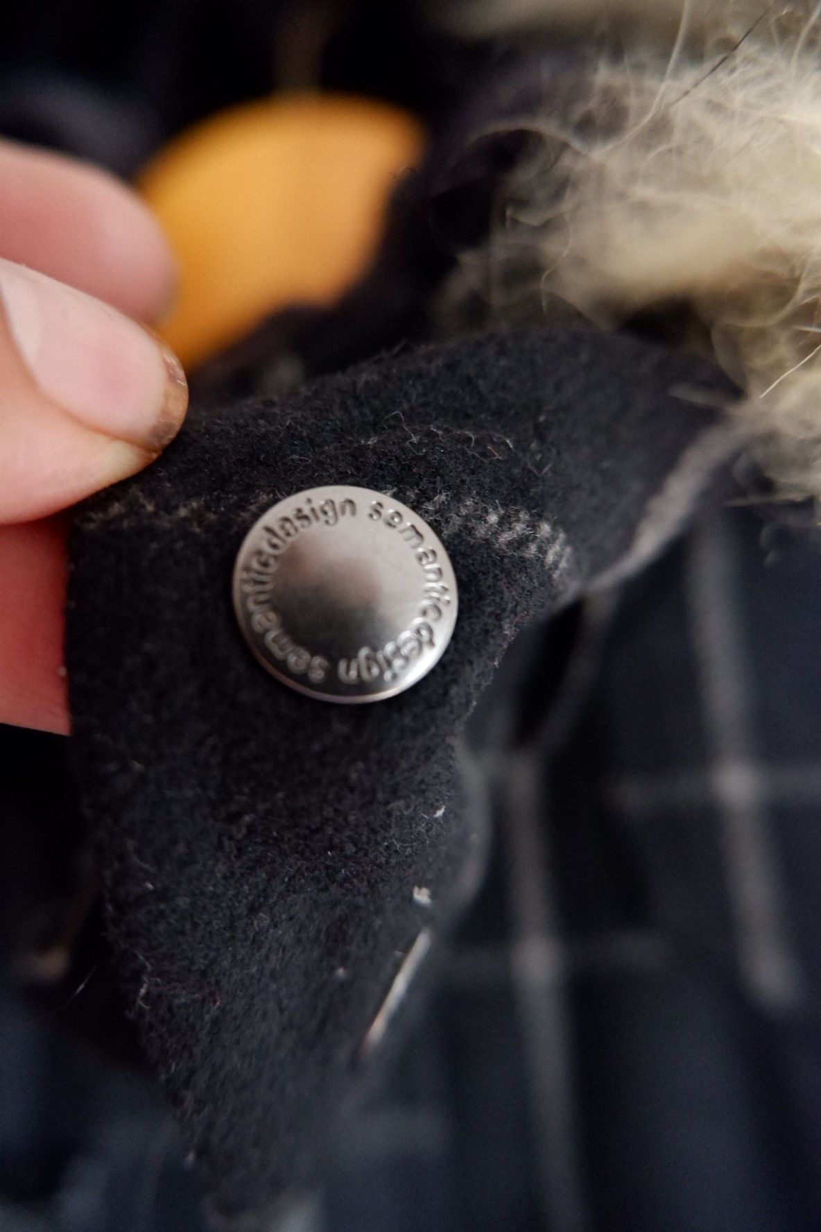 If Six Was Nine 🔥Archive Semantic Design Fur Wool Duffle Jacket Size US L / EU 52-54 / 3 - 6 Thumbnail