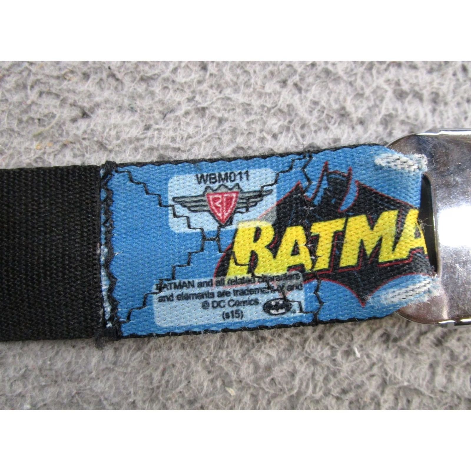 Vintage Buckle-Down Nightwing Batman DC Comics Seatbelt Belt Adjustable One Size Navy Blue Buckle-Down Mens Accessories Bat?man Size ONE SIZE - 5 Thumbnail