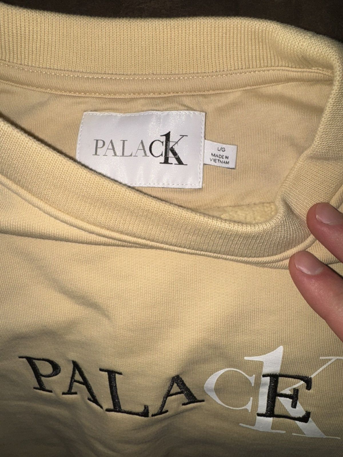 Calvin Klein × Palace CK palace sweatshirt Size US L / EU 52-54 / 3 - 3 Thumbnail