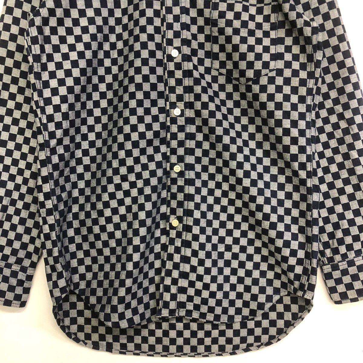 Eternal ETERNAL INDIGO CHECKERED BUTTON SHIRT Size US M / EU 48-50 / 2 - 3 Thumbnail