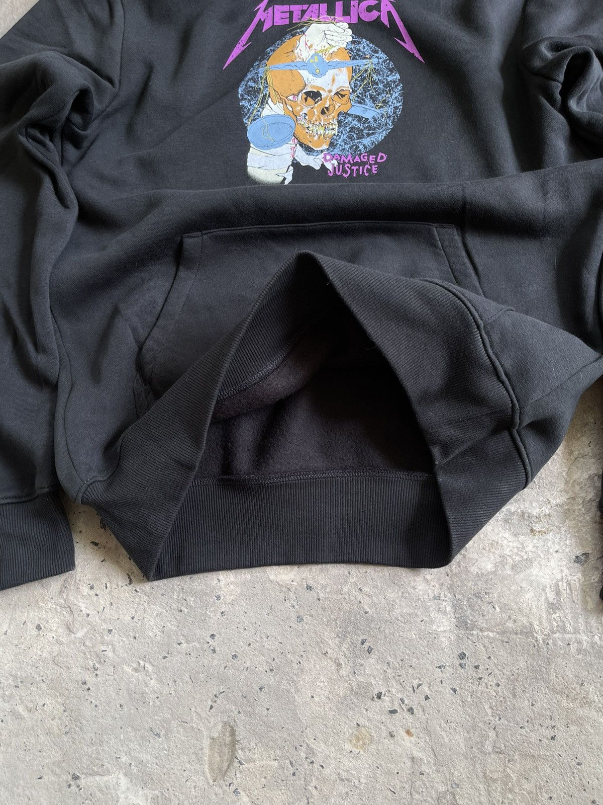 Metallica METALLICA Damaged Justice Y2k Rock Band Fleeced Hoodie Size US S / EU 44-46 / 1 - 6 Thumbnail