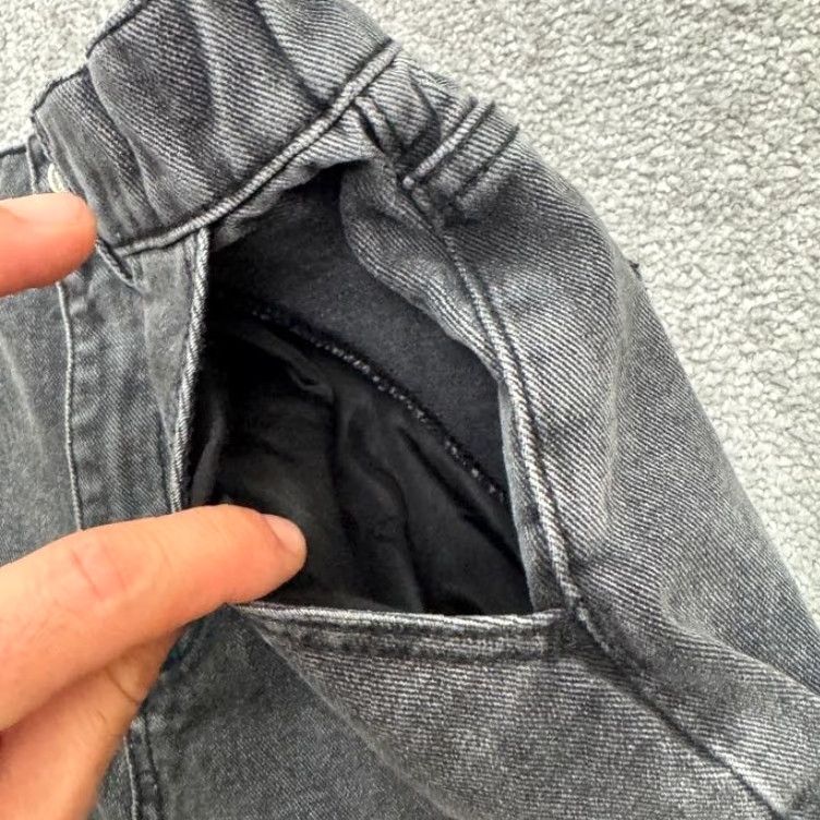 Vintage VINTAGE Adika Denim Jogger Jeans Womens Large High Rise Acid Wash Black Streetwear 90s Size 36" / US 14 / IT 50 - 3 Thumbnail