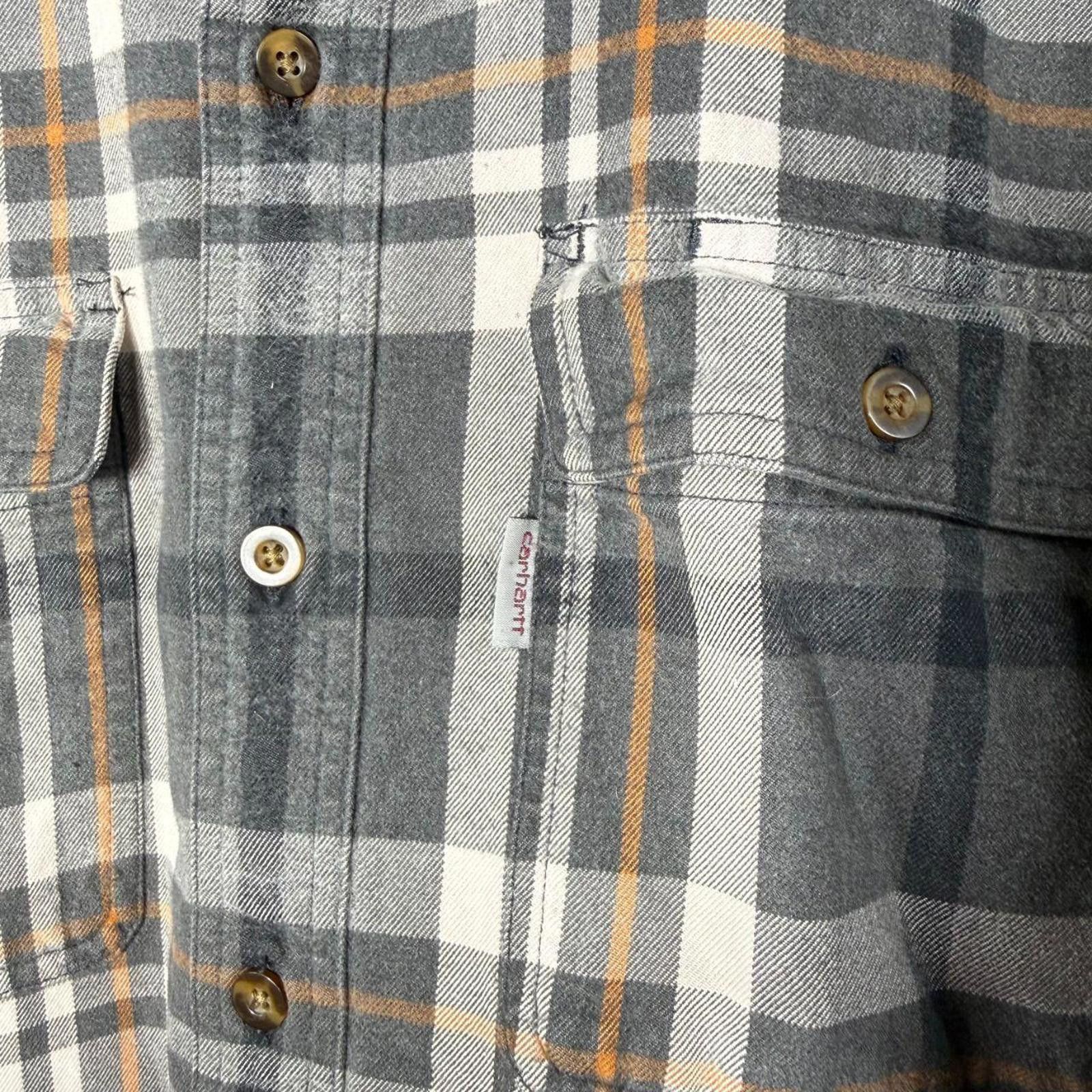 Carhartt Carhartt Shirt Men's M Grey Plaid Size US M / EU 48-50 / 2 - 3 Thumbnail