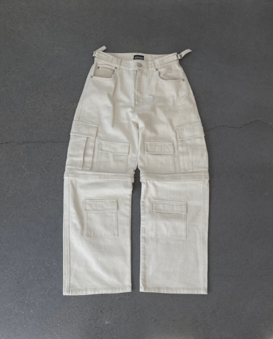 Japanese Brand Convertible Cargo Pants Size US 33 - 1 Thumbnail