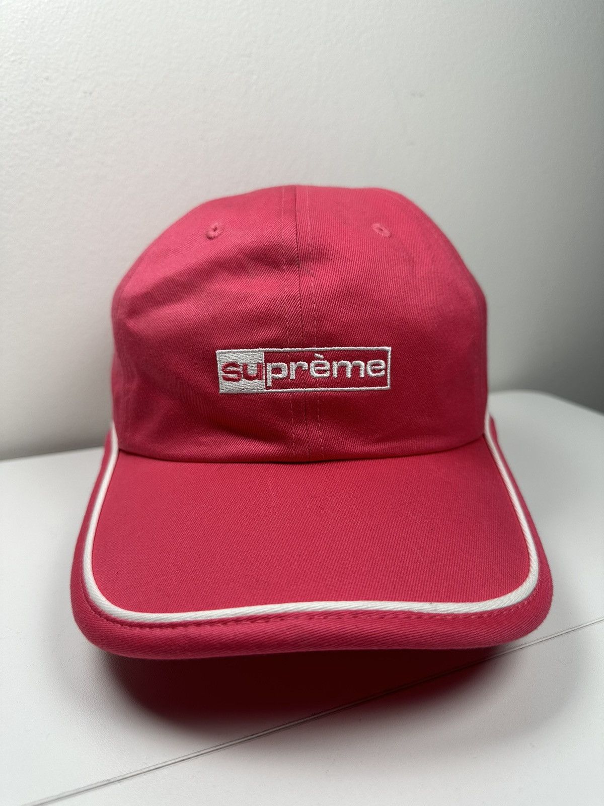 Supreme Supreme Piping 6-Panel Cap Hat Size ONE SIZE - 1 Thumbnail