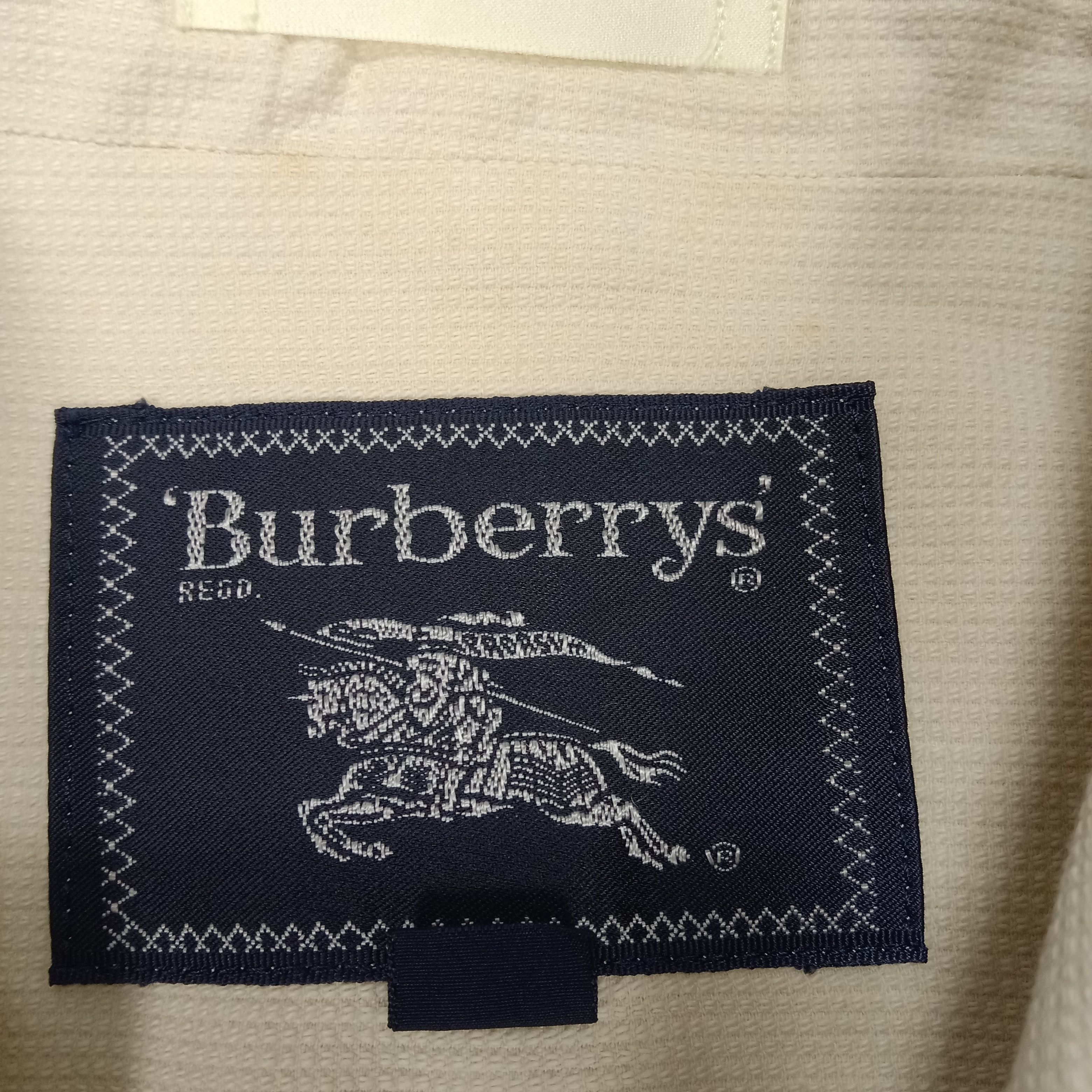 Burberry × Vintage Burberrys London Luxury Brand Button Up Jacket Size US M / EU 48-50 / 2 - 4 Thumbnail