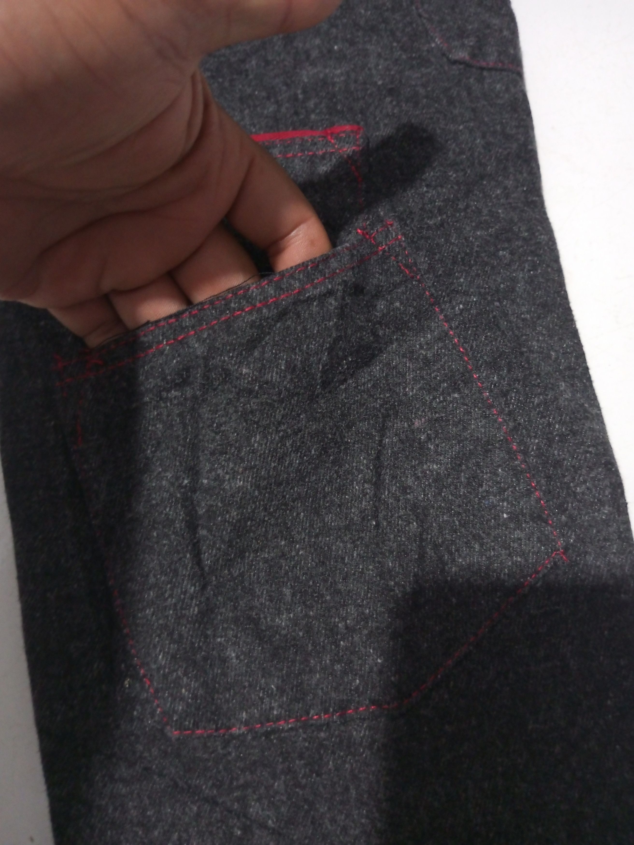 20471120 Vintage chinism multi pocket grey denim Size US 31 - 6 Thumbnail