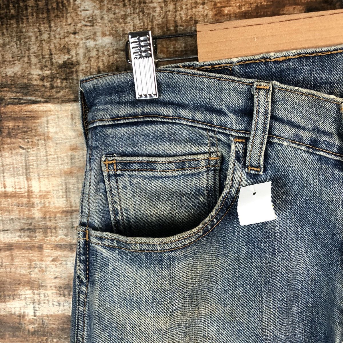 Levi's DL Levis 505 Blue Denim Pants #C210 Size US 30 / EU 46 - 7 Thumbnail