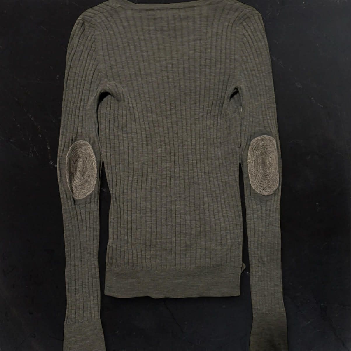 Burberry Burberry Mainline Ribbed Wool-Silk Sweater Size S / US 4 / IT 40 - 2 Thumbnail