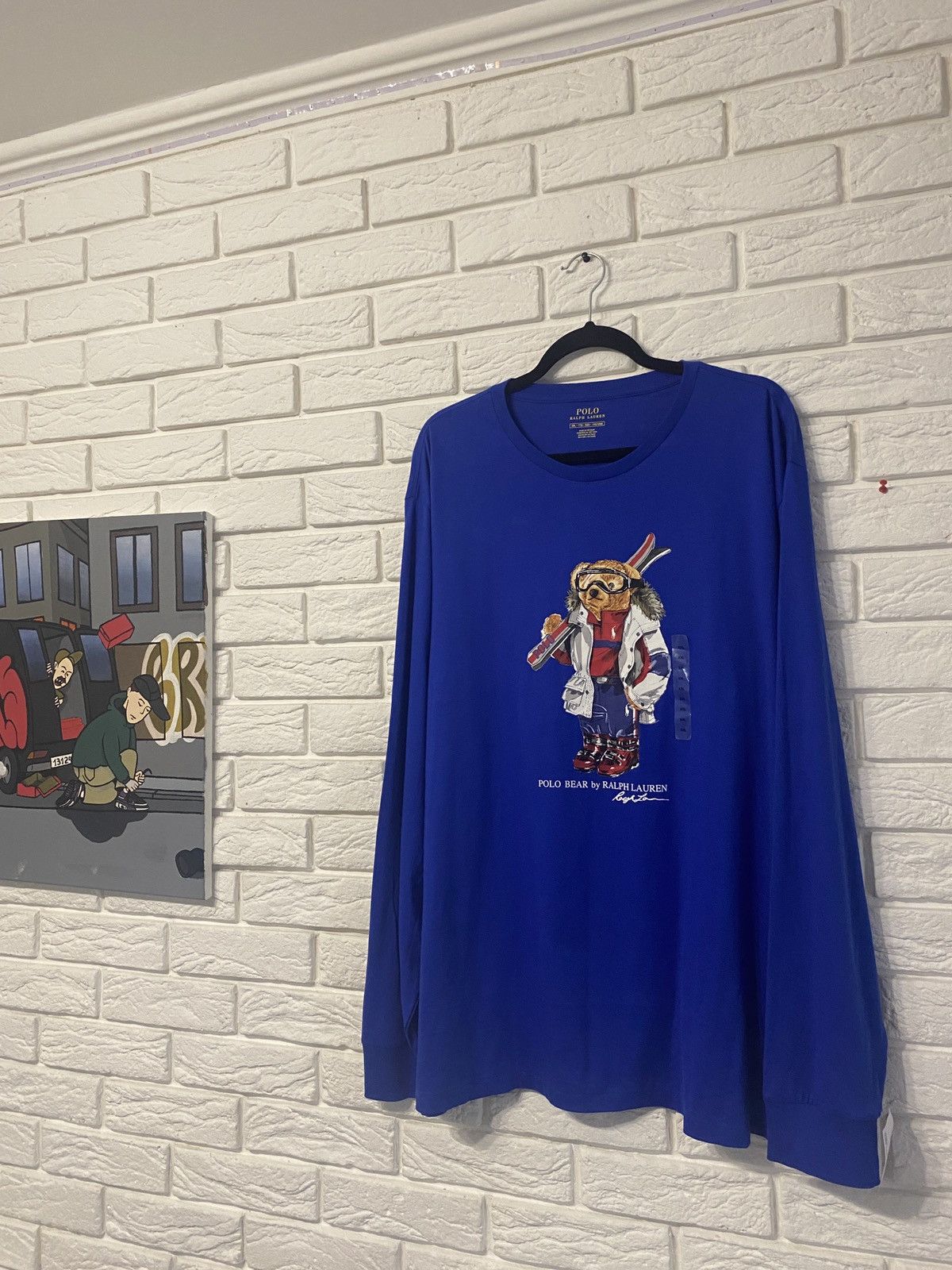 Polo Ralph Lauren × Ralph Lauren News Polo Bear by Ralph Lauren Long Sleeve T Shirt Size US XXL / EU 58 / 5 - 1 Thumbnail