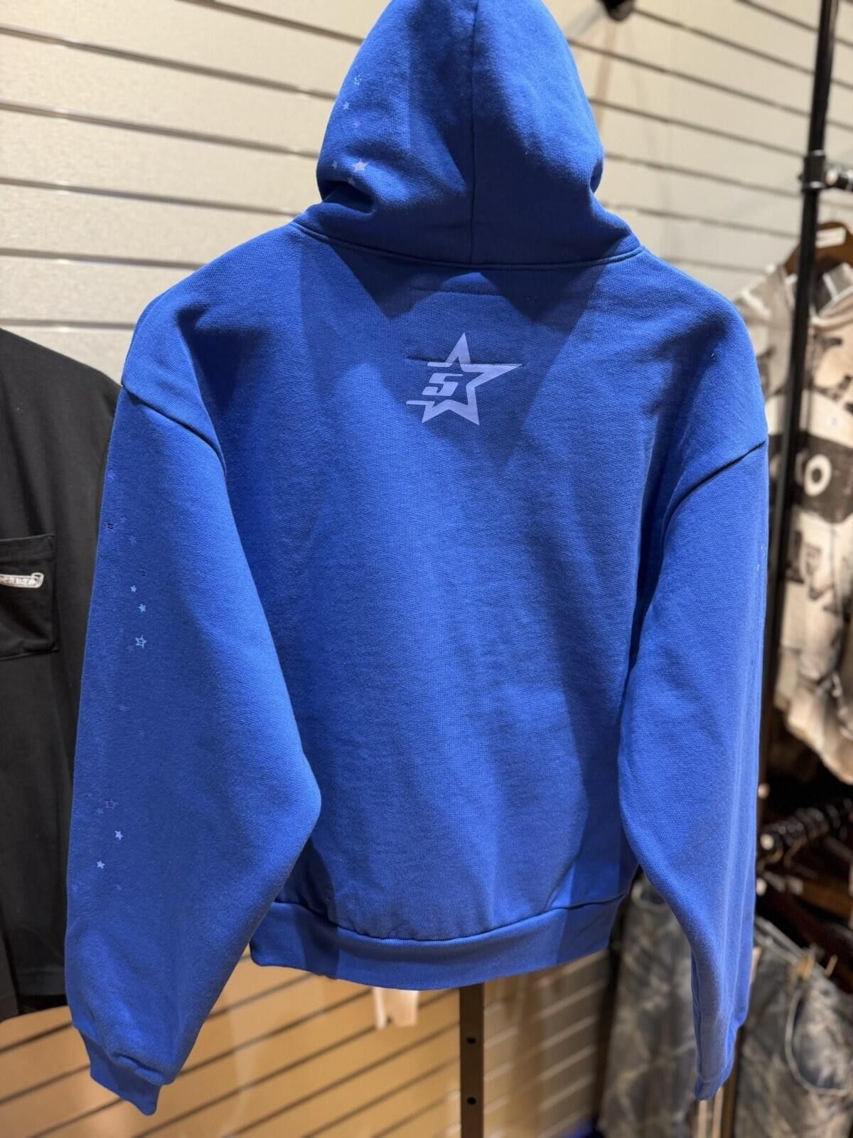 Sp5der Sp5der Stone Hoodie Size (Medium) 2026 Blue VVS Size US M / EU 48-50 / 2 - 6 Thumbnail