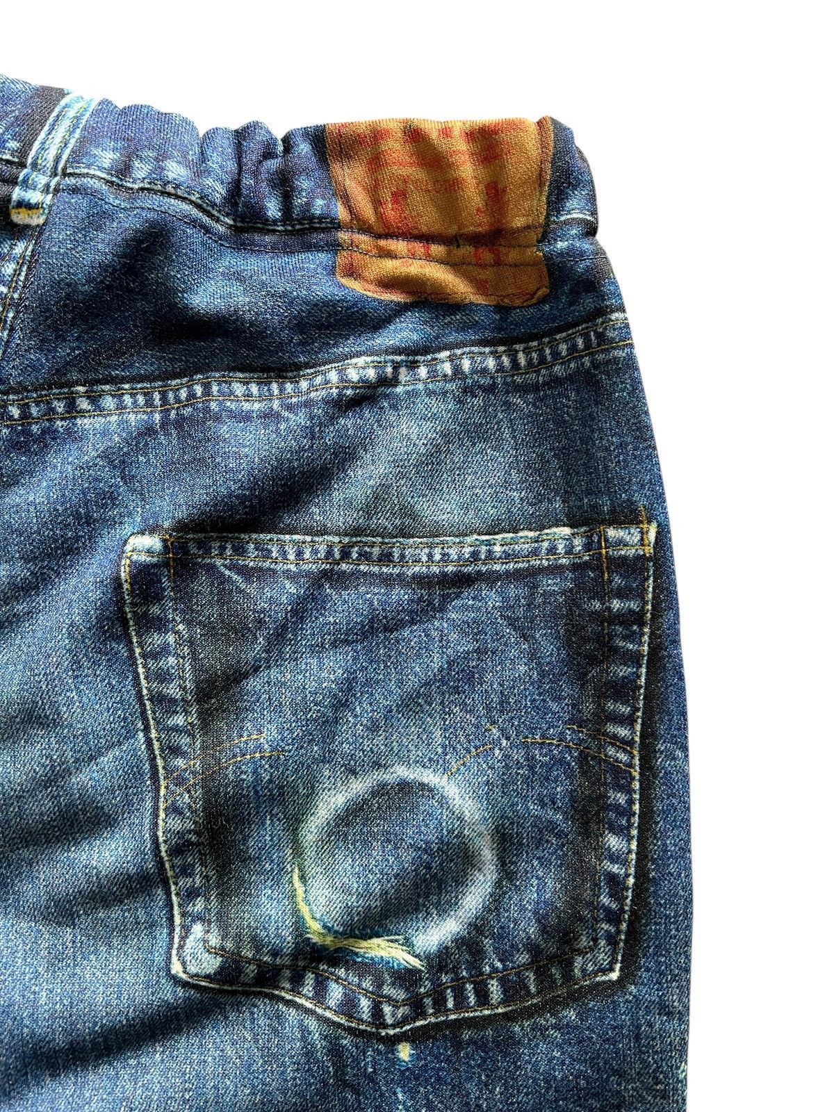 TALKING ABOUT THE ABSTRACTION Talking About The Abstraction 🇯🇵 Trompe L’œil Sweatpants Size US 30 / EU 46 - 10 Thumbnail