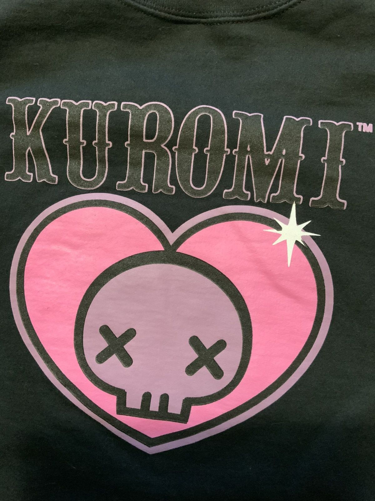 Other Kuromi By Sanrio BioWorld Anime Heart Skull Sweatshirt Size US L / EU 52-54 / 3 - 7 Thumbnail