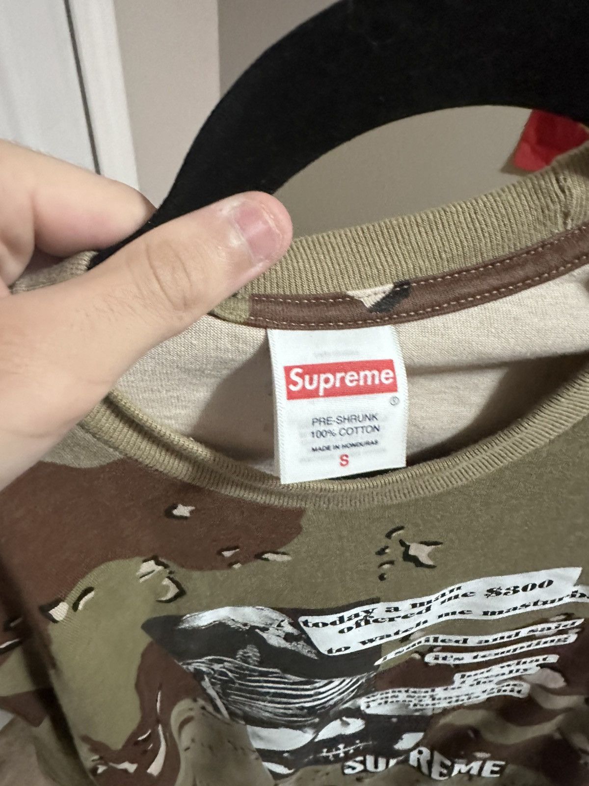 Supreme Supreme Camo Tee Size US S / EU 44-46 / 1 - 3 Thumbnail