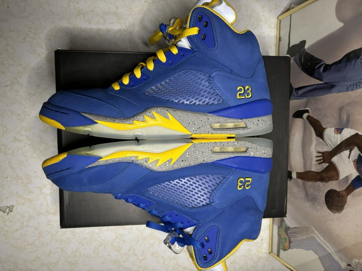 Jordan Brand Jordan Retro 5 ‘Laney’ Size US 12 / EU 45 - 4 Thumbnail
