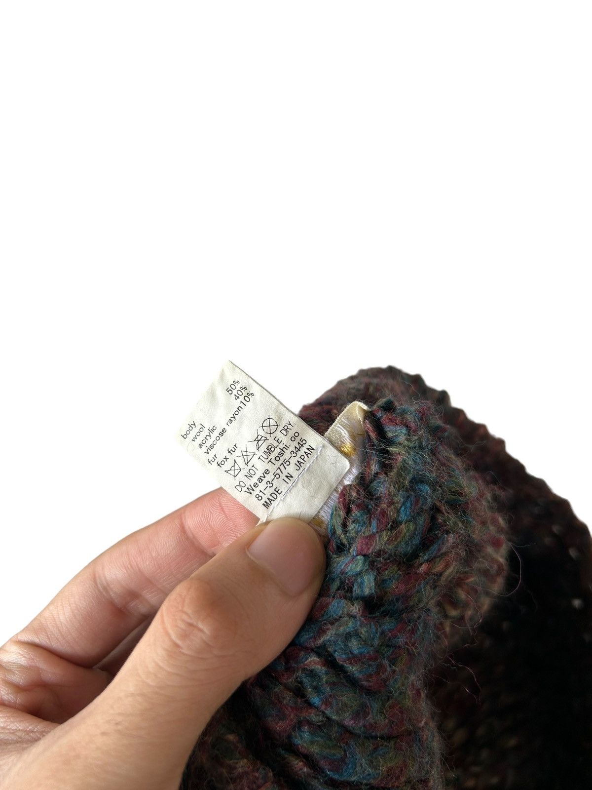 CA4LA × Japanese Brand CA4LA Multicolour knitt Beanie Hats made in japan Size ONE SIZE - 5 Thumbnail
