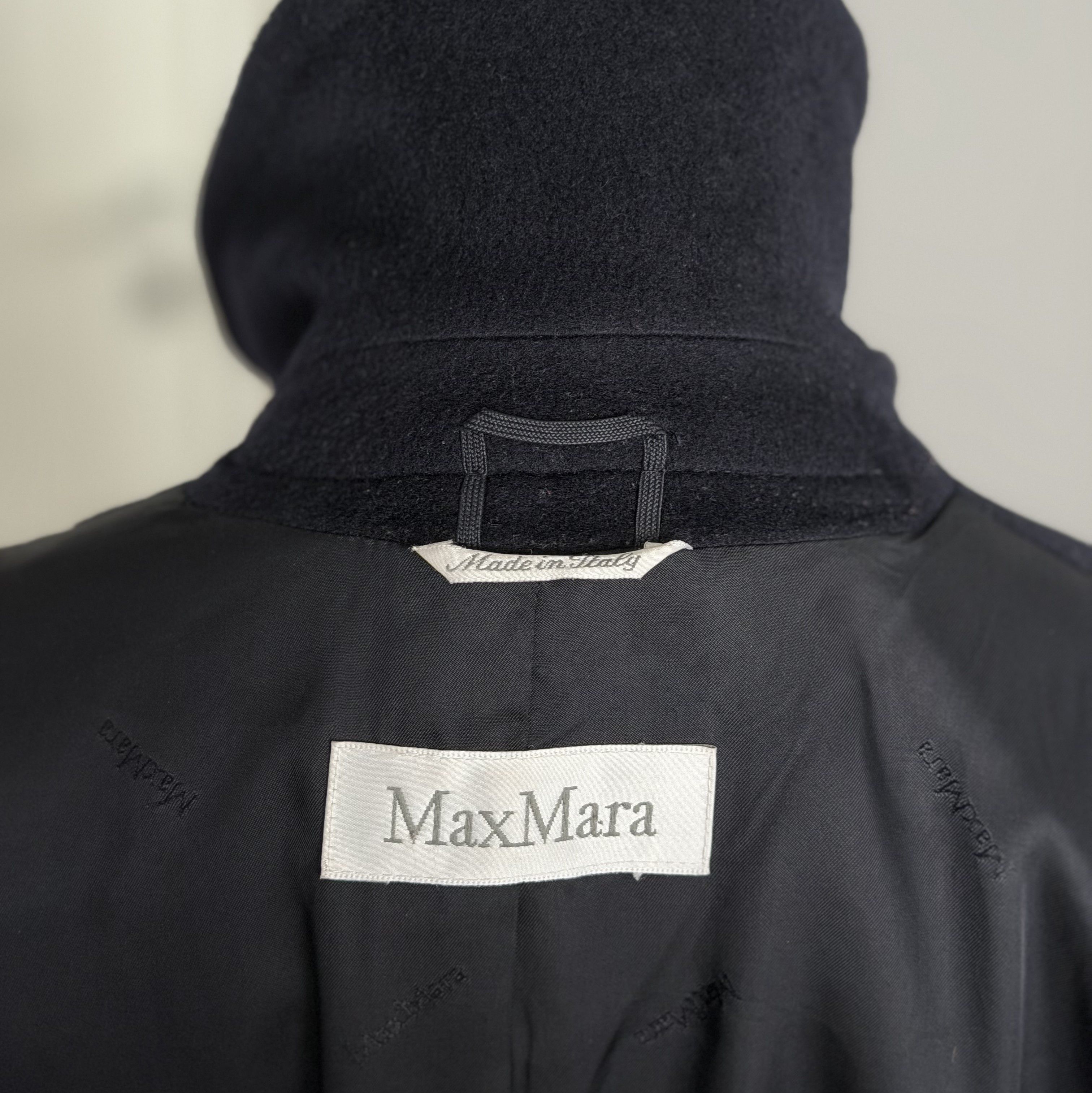 Max Mara MAX MARA Oversized Wool Cashmere Long Coat Made In Italy Size M / US 6-8 / IT 42-44 - 12 Thumbnail