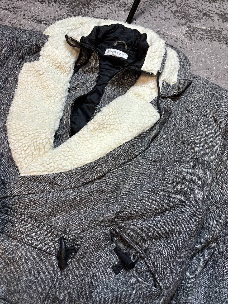 Vintage Vintage Y2K Retro Sheepskin Fuzzy Fur Collar Bomber Size US S / EU 44-46 / 1 - 2 Thumbnail