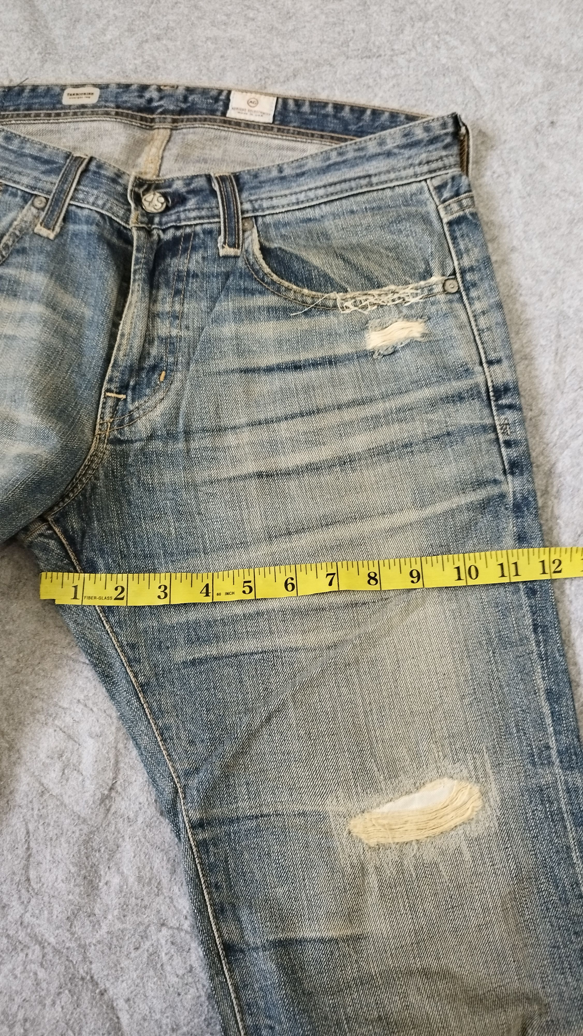 AG Adriano Goldschmied Adriano goldschmied distressed Size US 34 / EU 50 - 15 Thumbnail