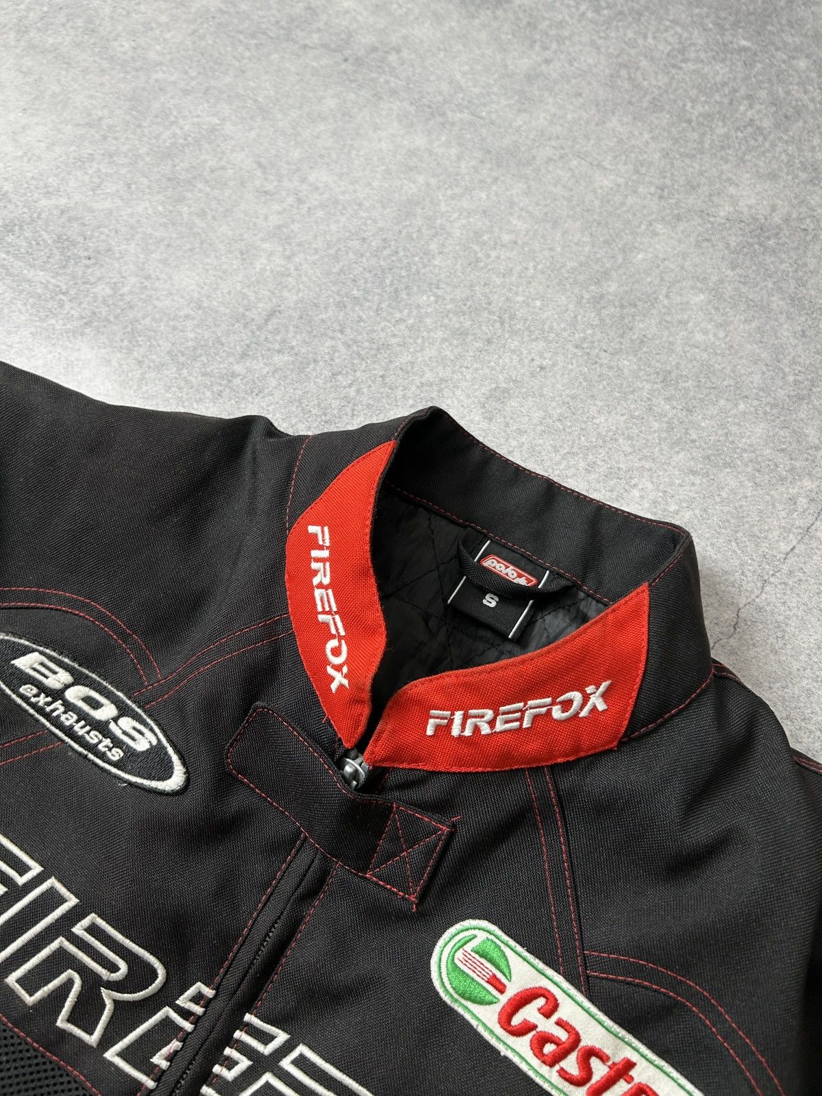 NASCAR Vintage Firefox Apollo racing jacket mens big logo size S Size US S / EU 44-46 / 1 - 5 Thumbnail