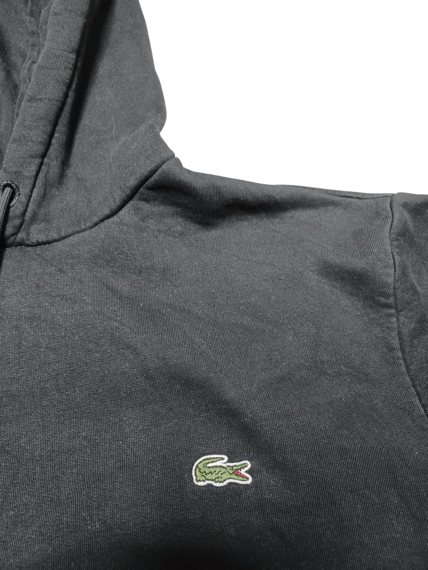 Lacoste LACOSTE SOME DIRTY AND DISTRESSED FIRE HOODIE Size US XL / EU 56 / 4 - 2 Thumbnail