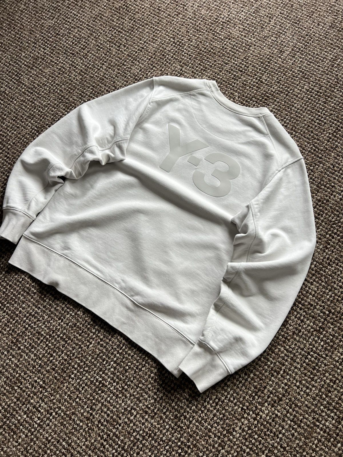 Yohji Yamamoto Y-3 Yohji Yamamoto Longsleeve Big Logo Size US L / EU 52-54 / 3 - 5 Thumbnail