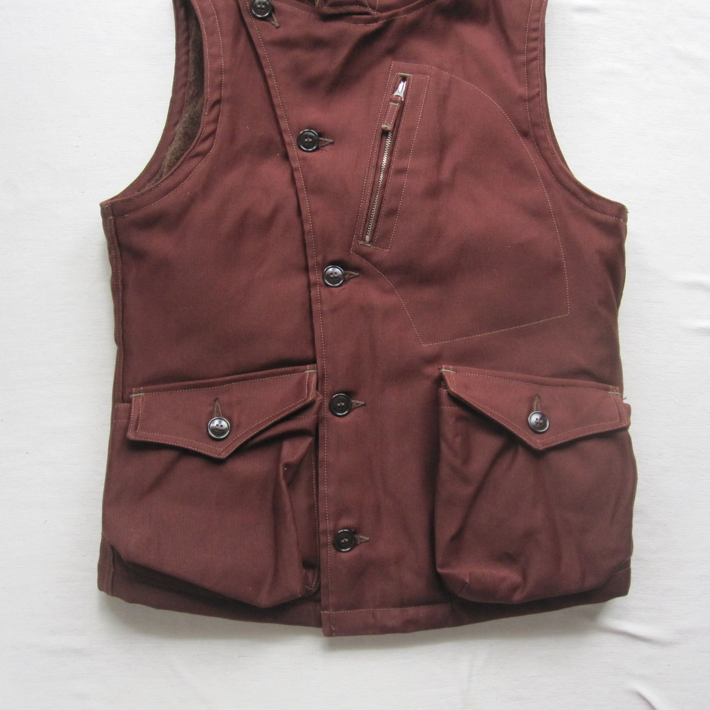 Freewheelers WINTER AVIATOR’S VEST Size US S / EU 44-46 / 1 - 11 Thumbnail
