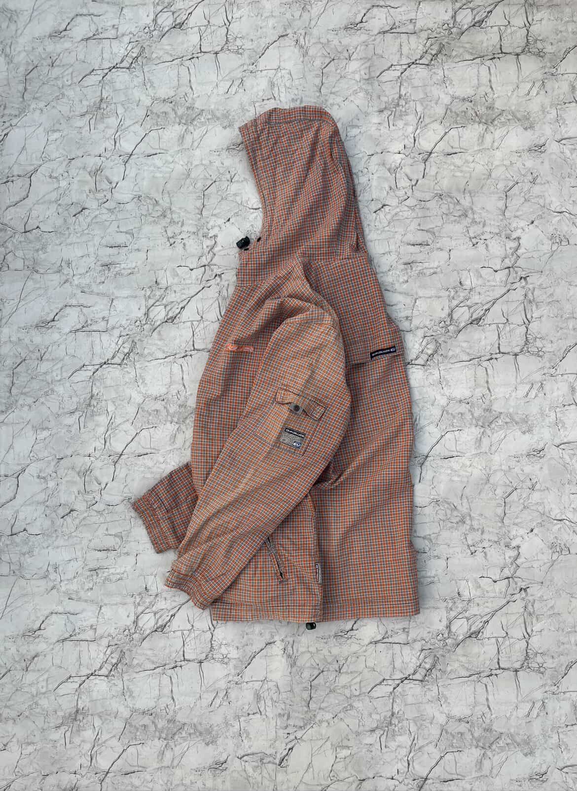 Quiksilver Vintage Quiksilver Check Hooded Jacket Size US S / EU 44-46 / 1 - 3 Thumbnail
