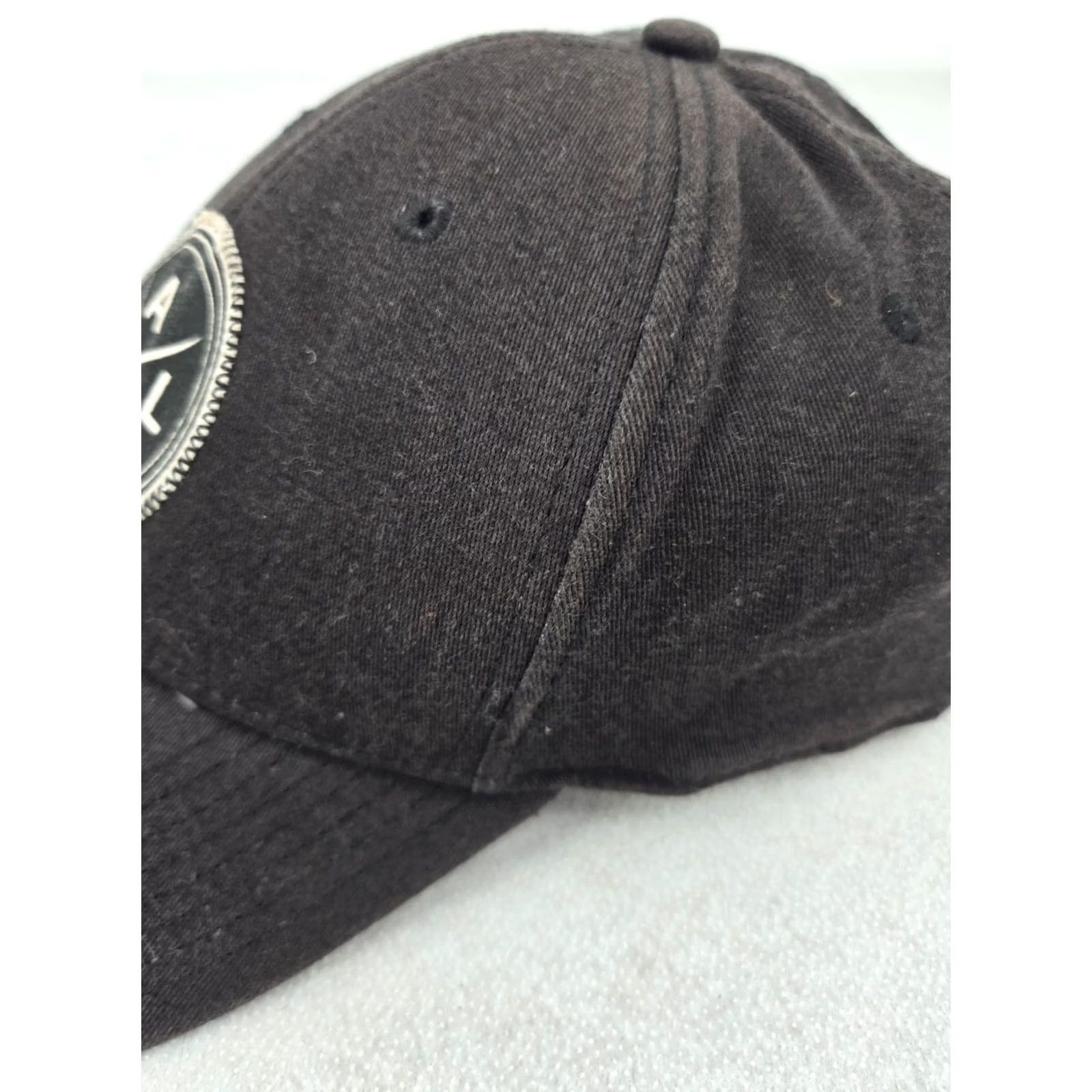Vintage Salt Life Hat Cap Flexfit Black Logo Hat Adjustable One Size Men Black Salt Life Baseball Cap Outdoor Fish Theme Mens Size ONE SIZE - 6 Thumbnail