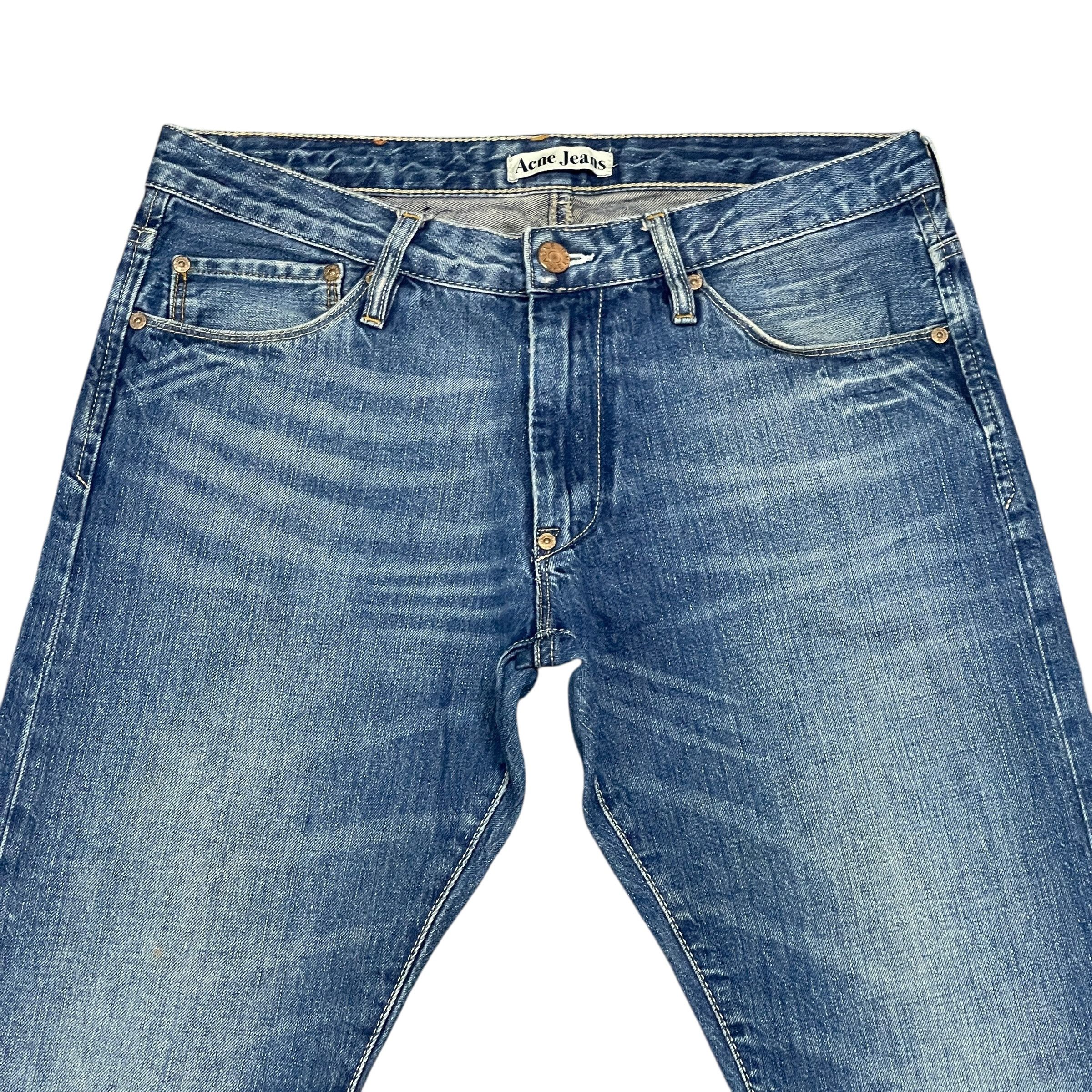 Acne Studios Archival Acne Studios Slim Fit Denim Jeans Size US 31 - 2 Thumbnail