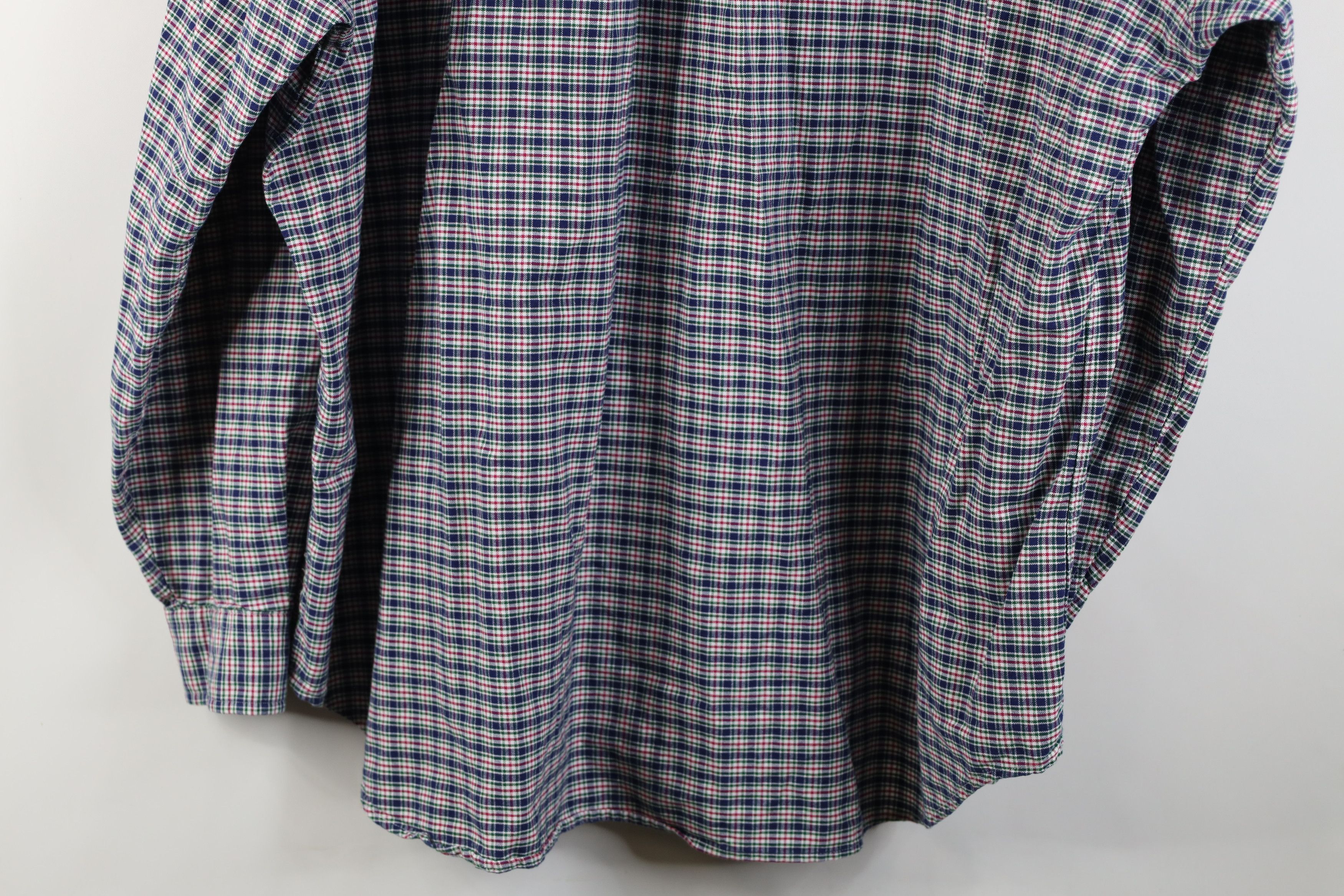 Ralph Lauren Vintage Y2K Ralph Lauren Collared Button Down Shirt Plaid Size US XXL / EU 58 / 5 - 11 Thumbnail