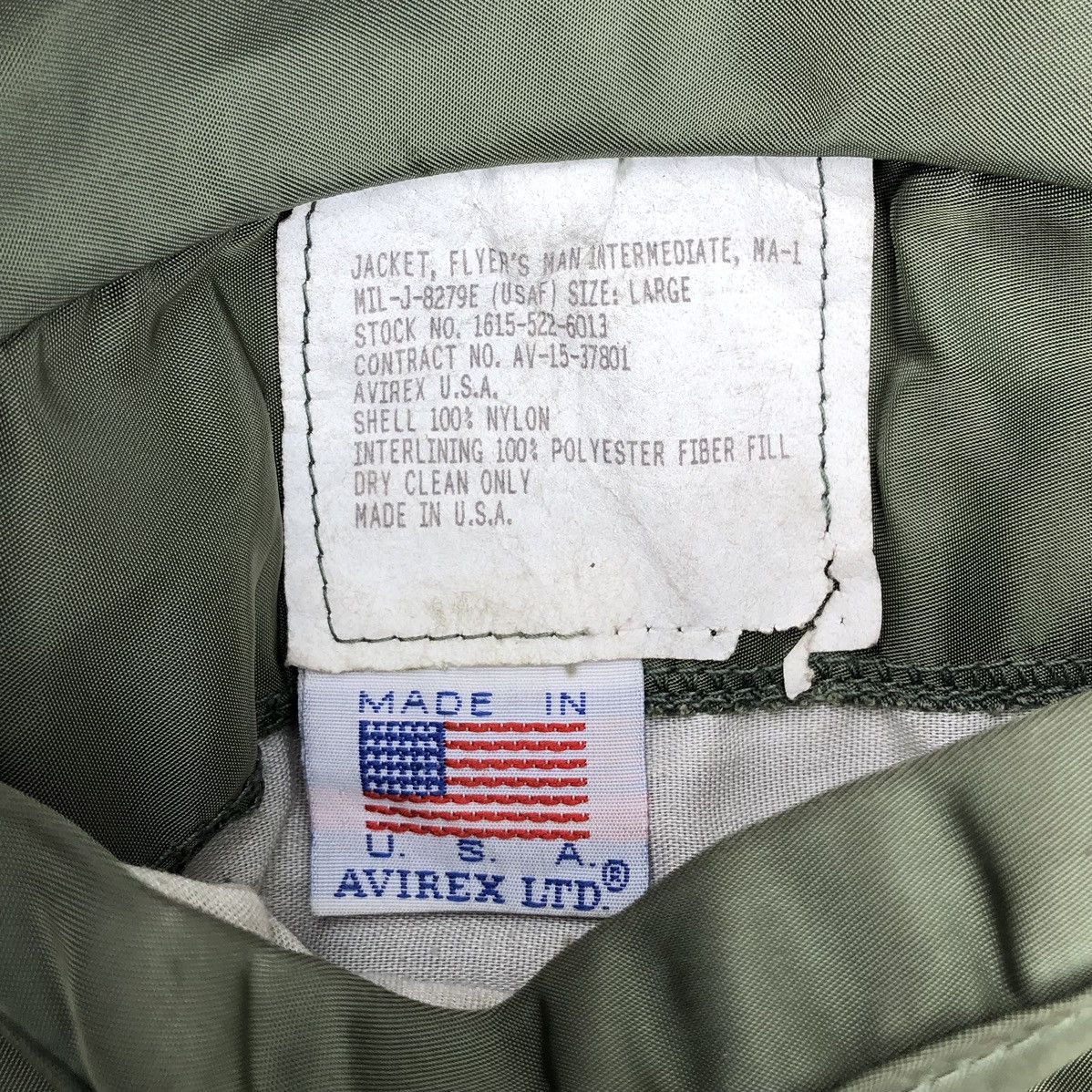 Avirex Vintage Avirex Intermediate Ma-1 Bomber Jacket 🇺🇸 Size US L / EU 52-54 / 3 - 20 Thumbnail