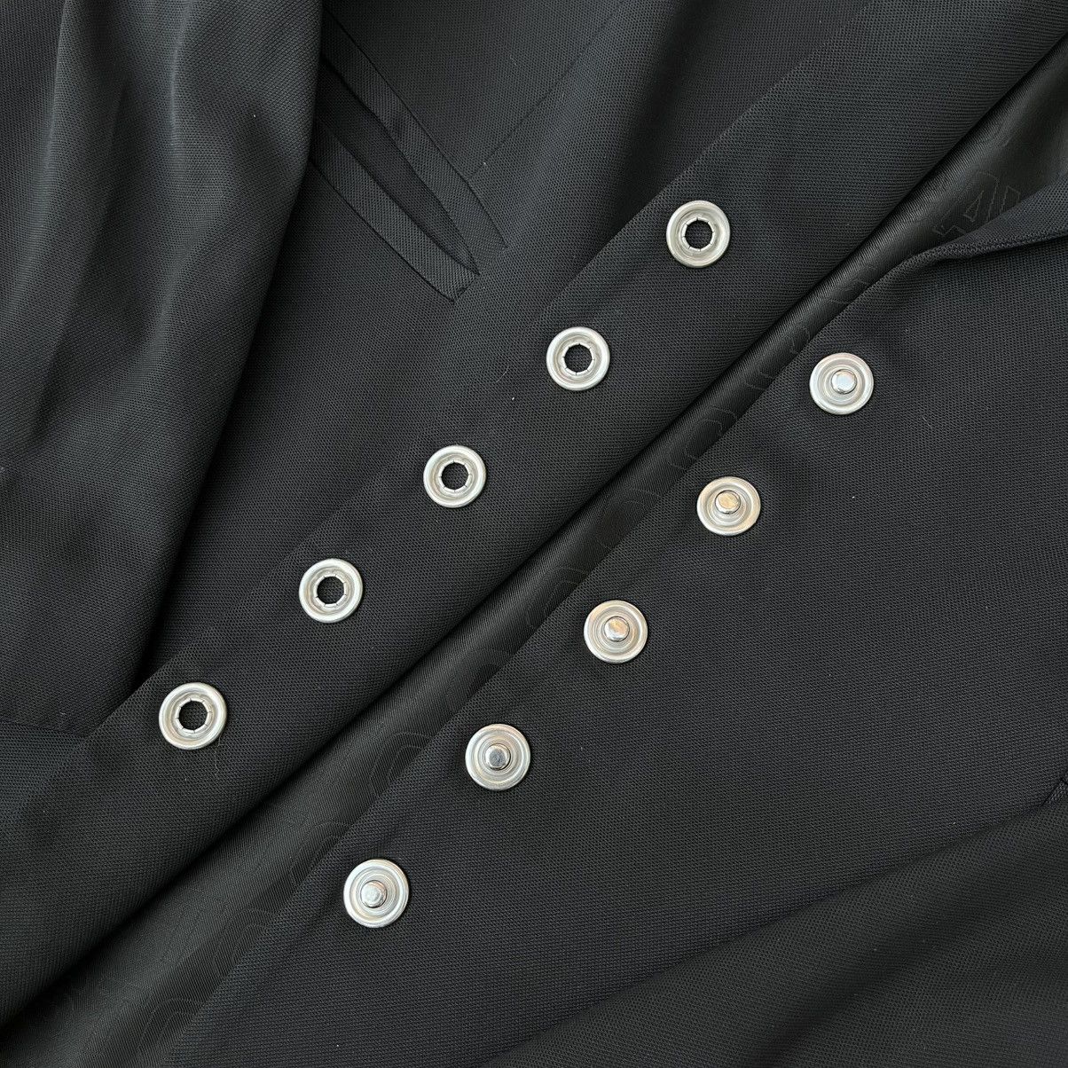 Just Cavalli Just Cavalli Piqué Snap-Front Tailored Jacket Size M / US 6-8 / IT 42-44 - 9 Thumbnail